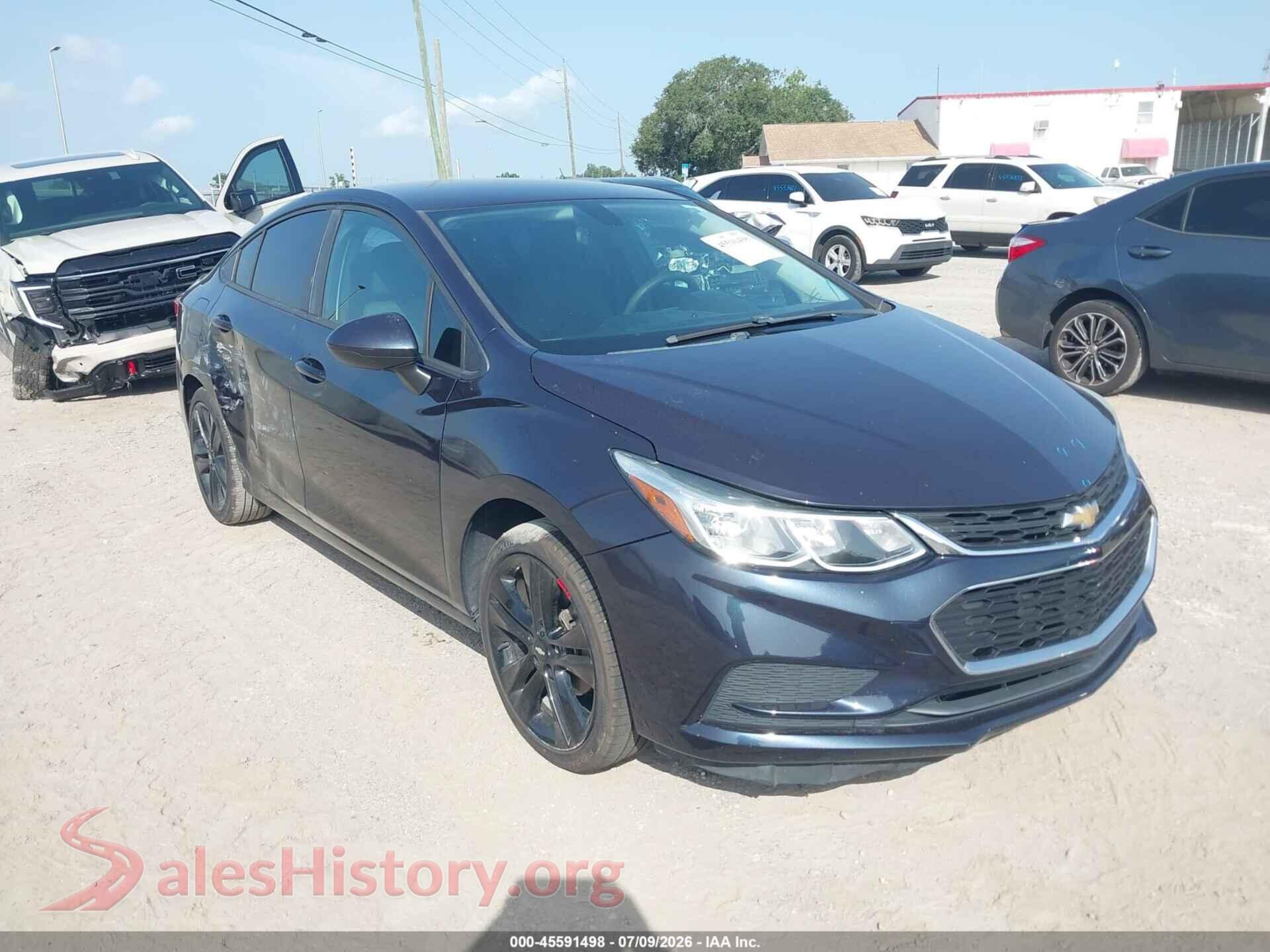 2016 CHEVROLET CRUZE — VIN 1G1BC5SM1G7316806