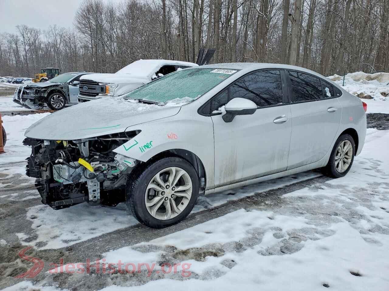 2019 CHEVROLET CRUZE — VIN 1G1BC5SM3K7151821
