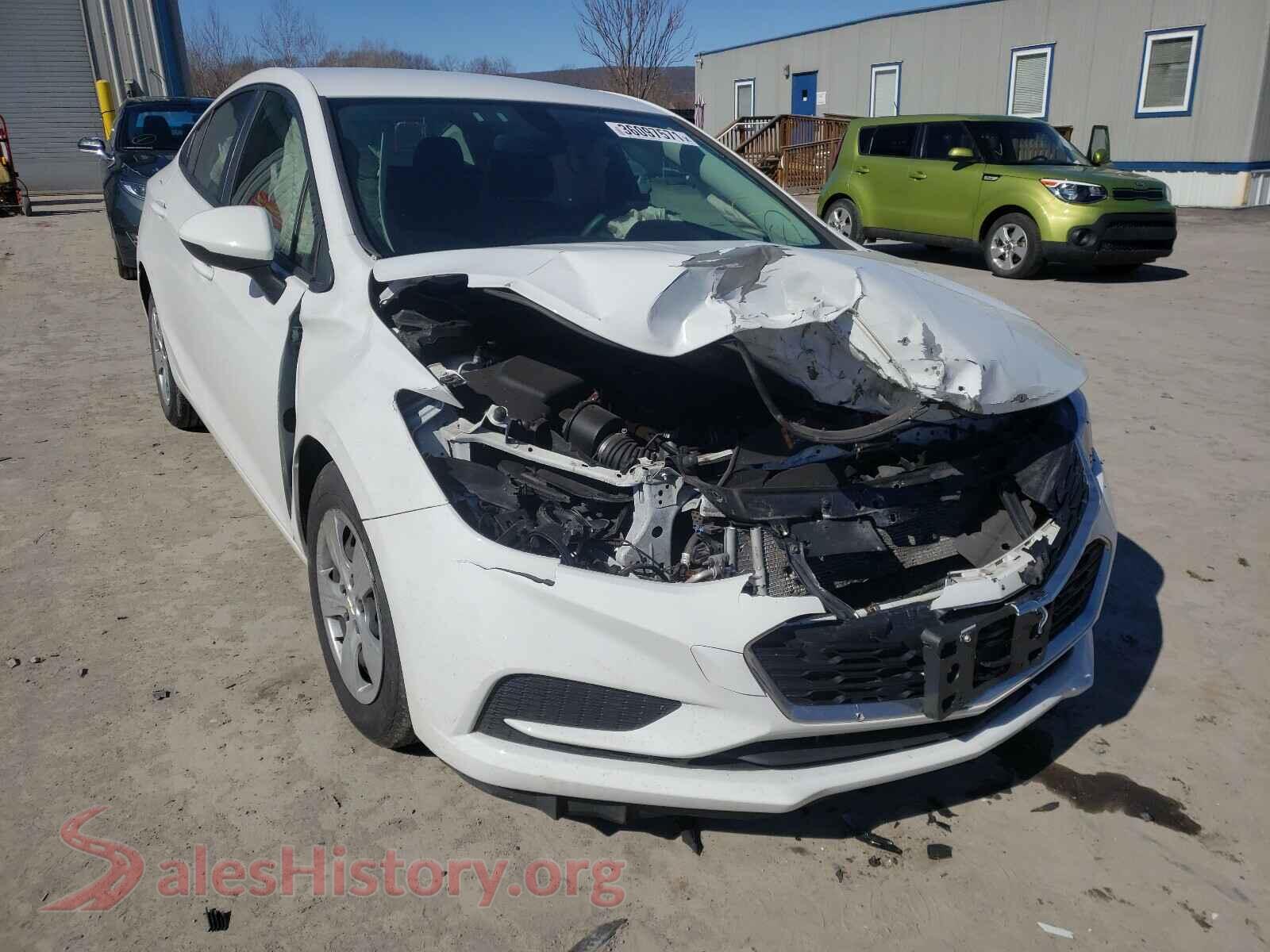2016 CHEVROLET CRUZE — VIN 1G1BC5SM8G7260461