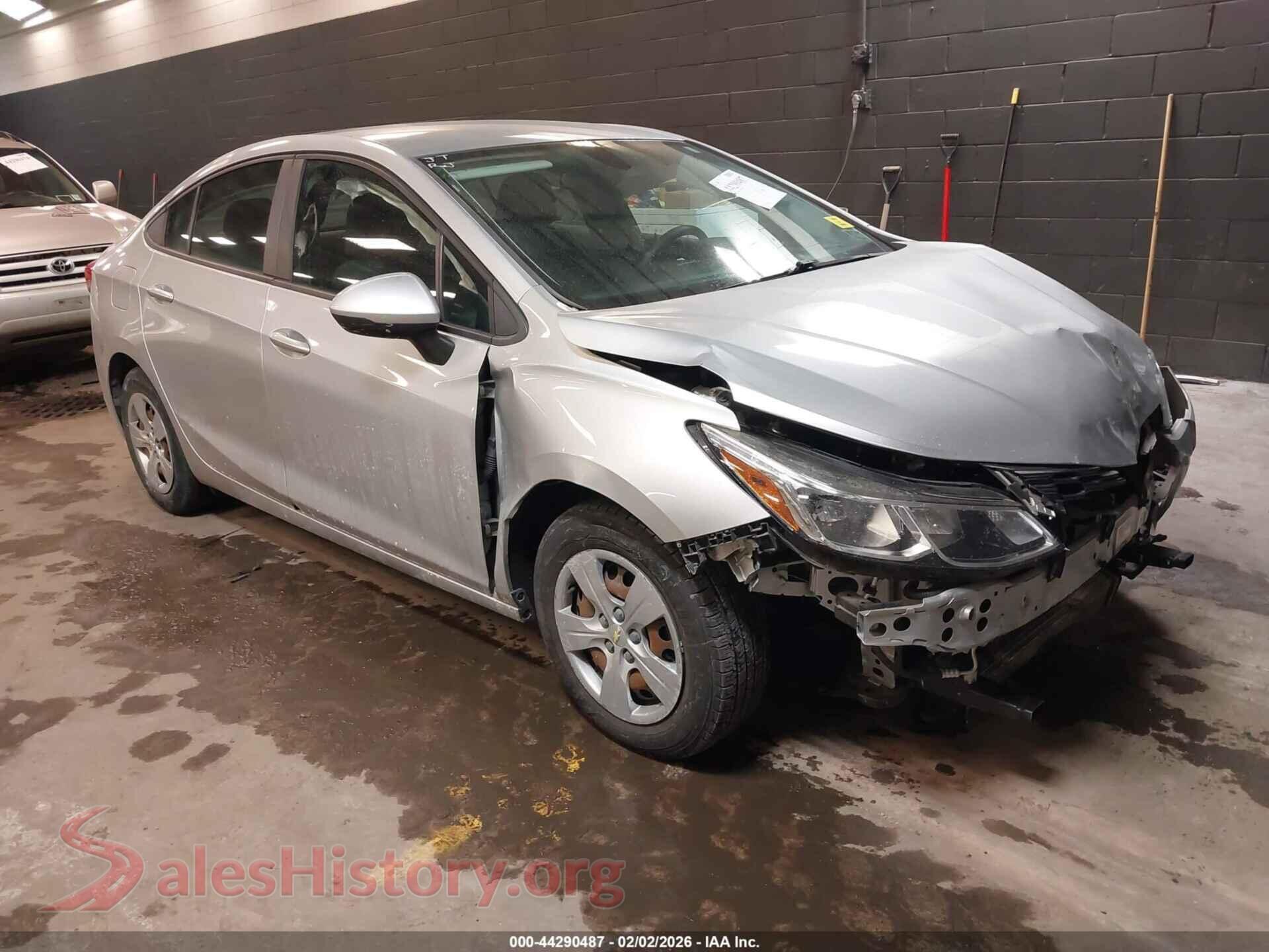 2017 CHEVROLET CRUZE — VIN 1G1BC5SM8H7250479