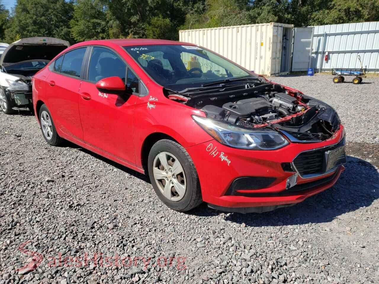 2017 CHEVROLET CRUZE — VIN 1G1BC5SM8H7265807