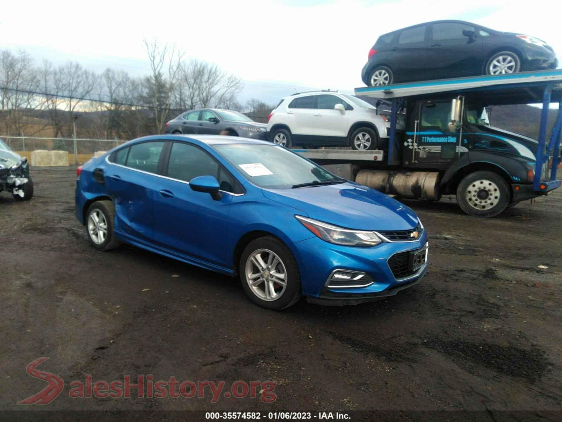 2017 CHEVROLET CRUZE — VIN 1G1BD5SM5H7269696