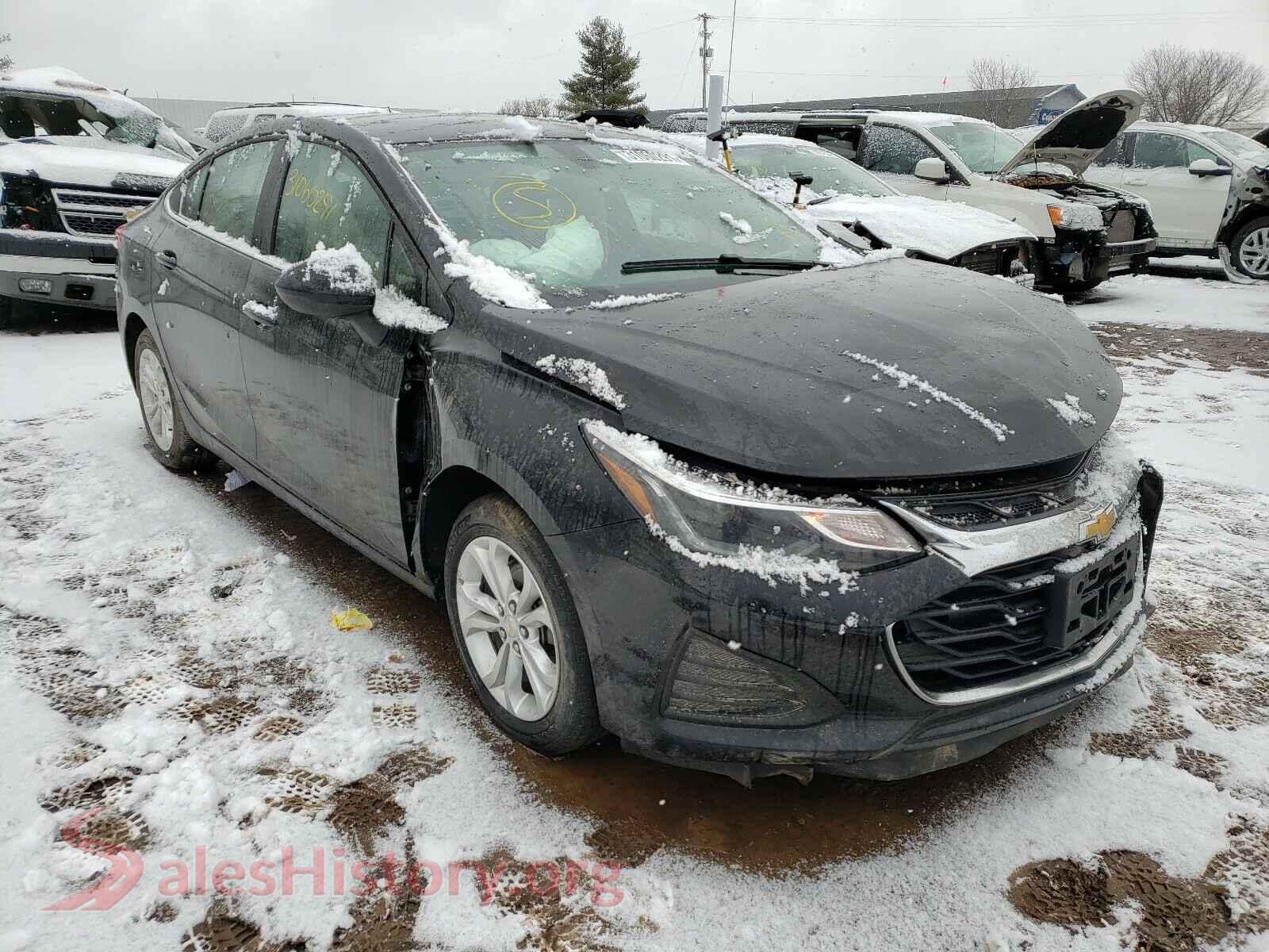 2019 CHEVROLET CRUZE — VIN 1G1BE5SM2K7145535