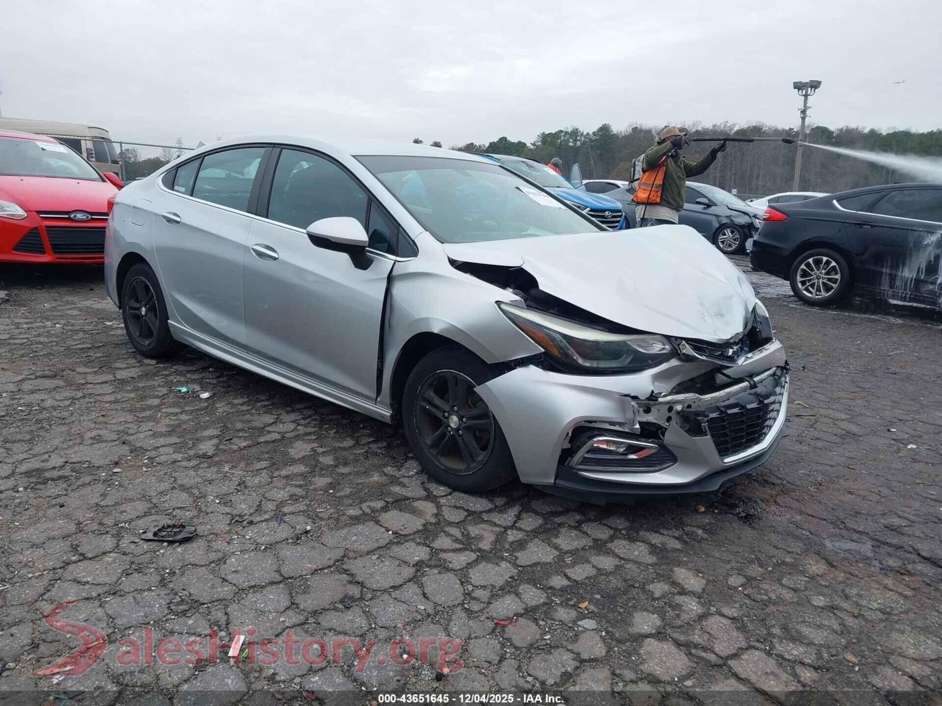 2017 CHEVROLET CRUZE — VIN 1G1BE5SM3H7276787