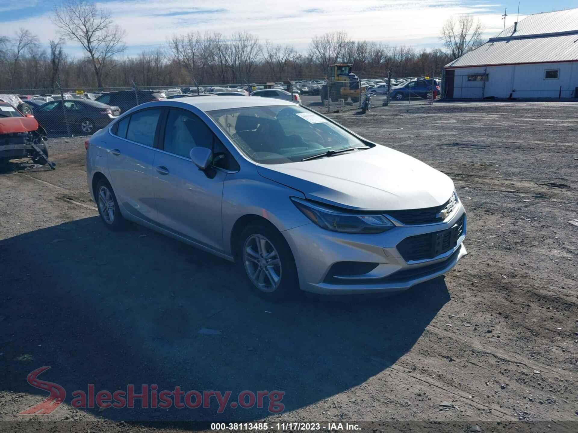 2018 CHEVROLET CRUZE — VIN 1G1BE5SM3J7165033
