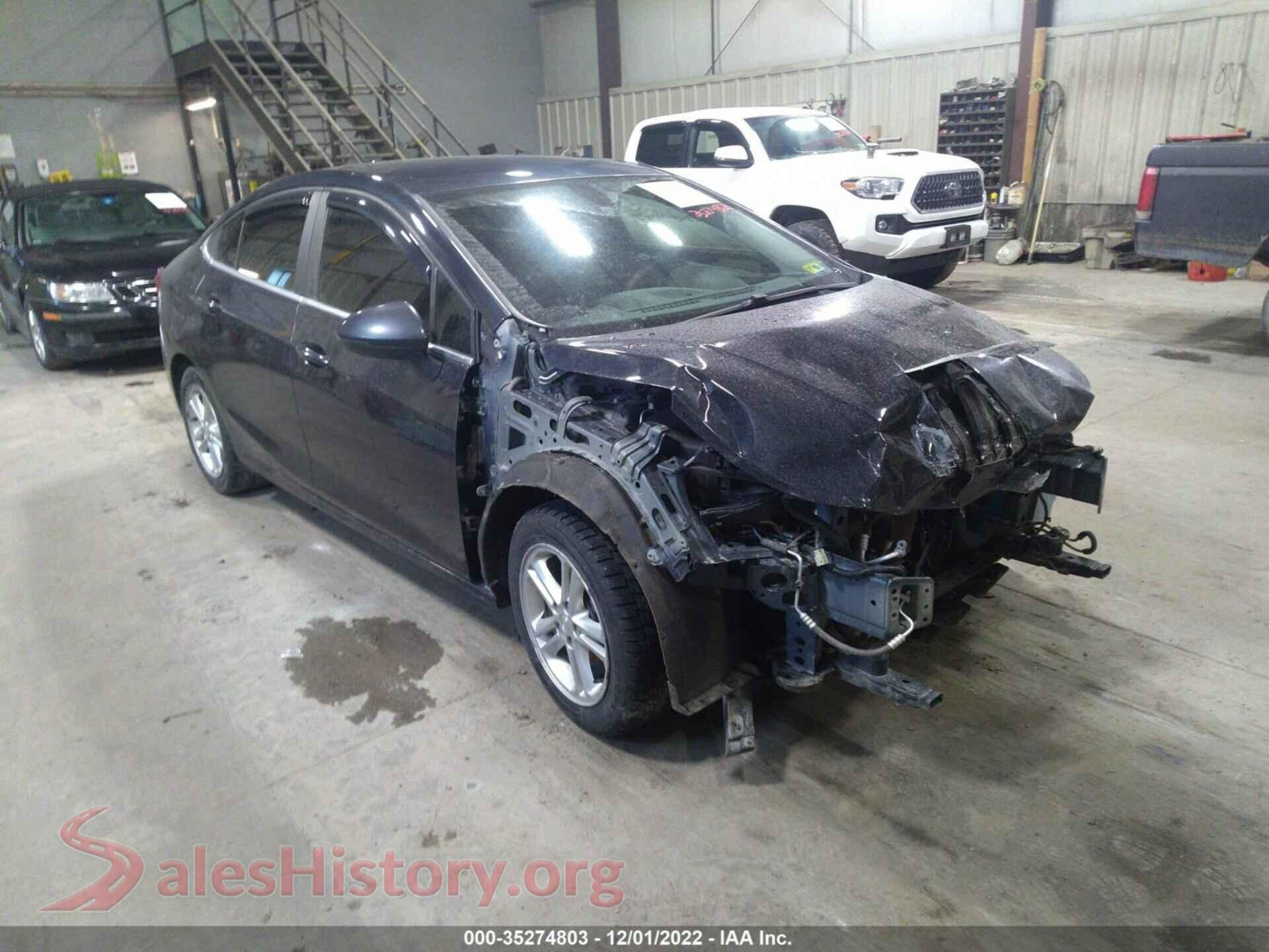 2016 CHEVROLET CRUZE — VIN 1G1BE5SM4G7299266