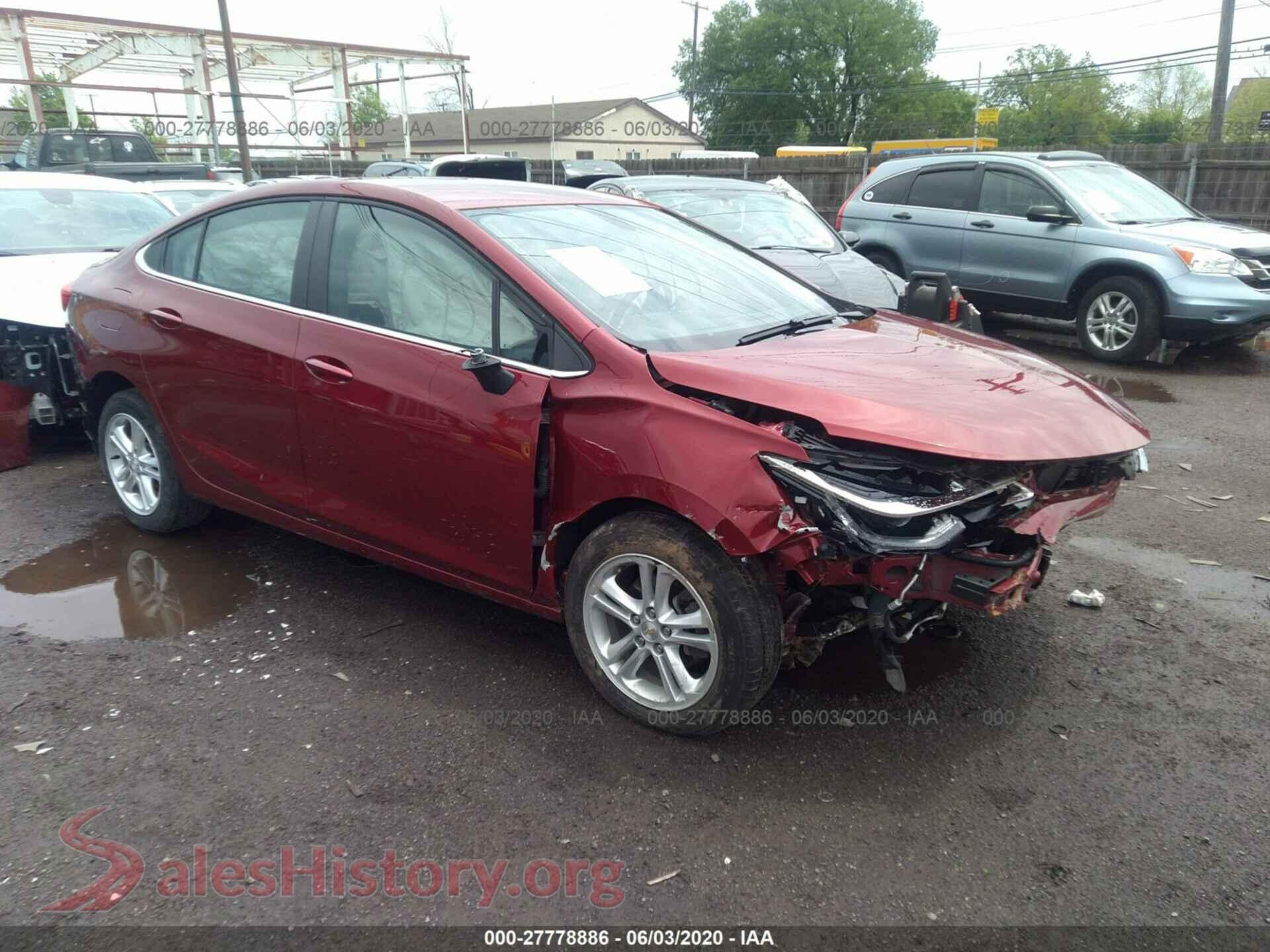 2018 Chevrolet Cruze — VIN 1G1BE5SM4J7212554