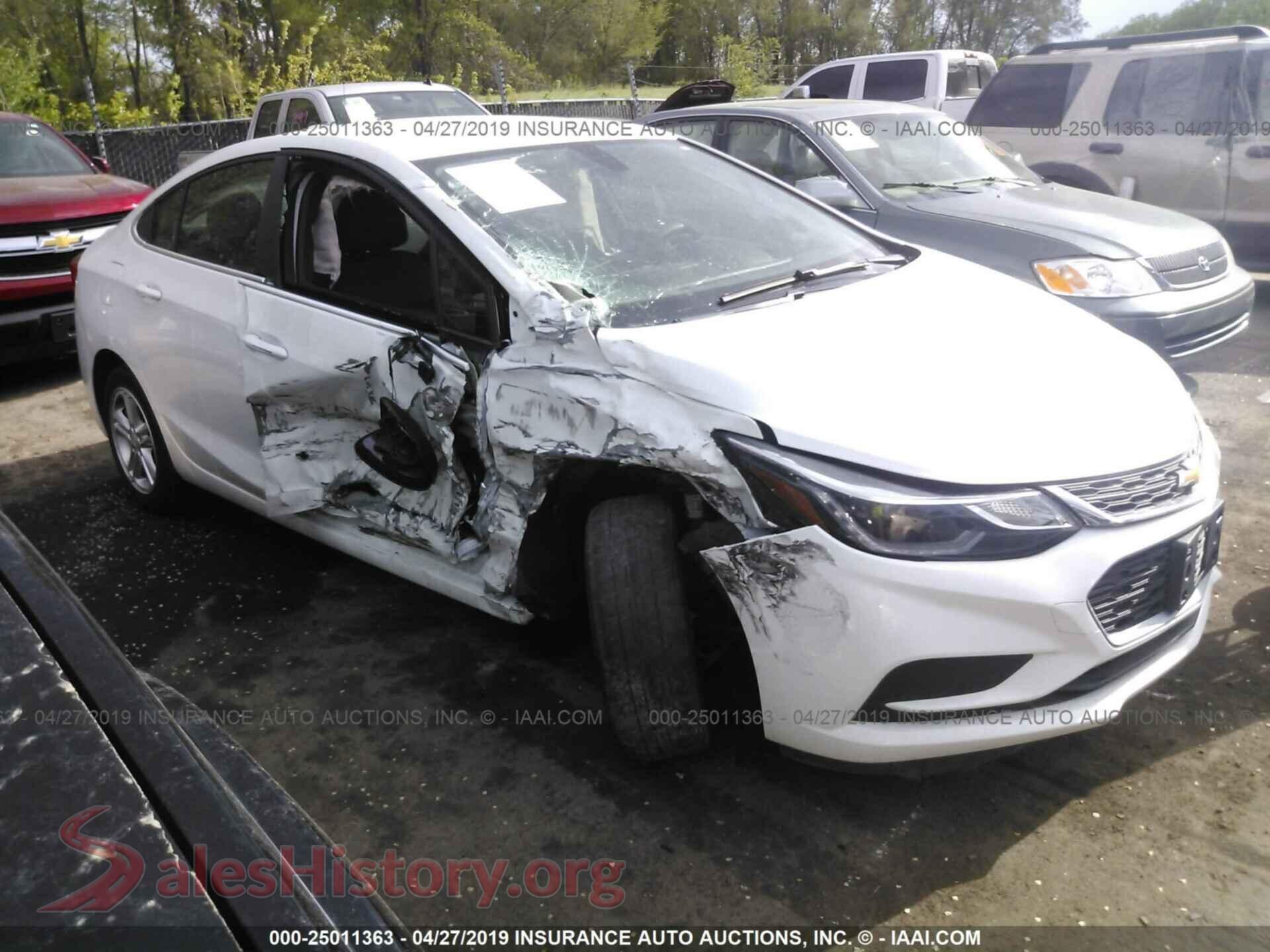 2016 CHEVROLET CRUZE — VIN 1G1BE5SM5G7294657