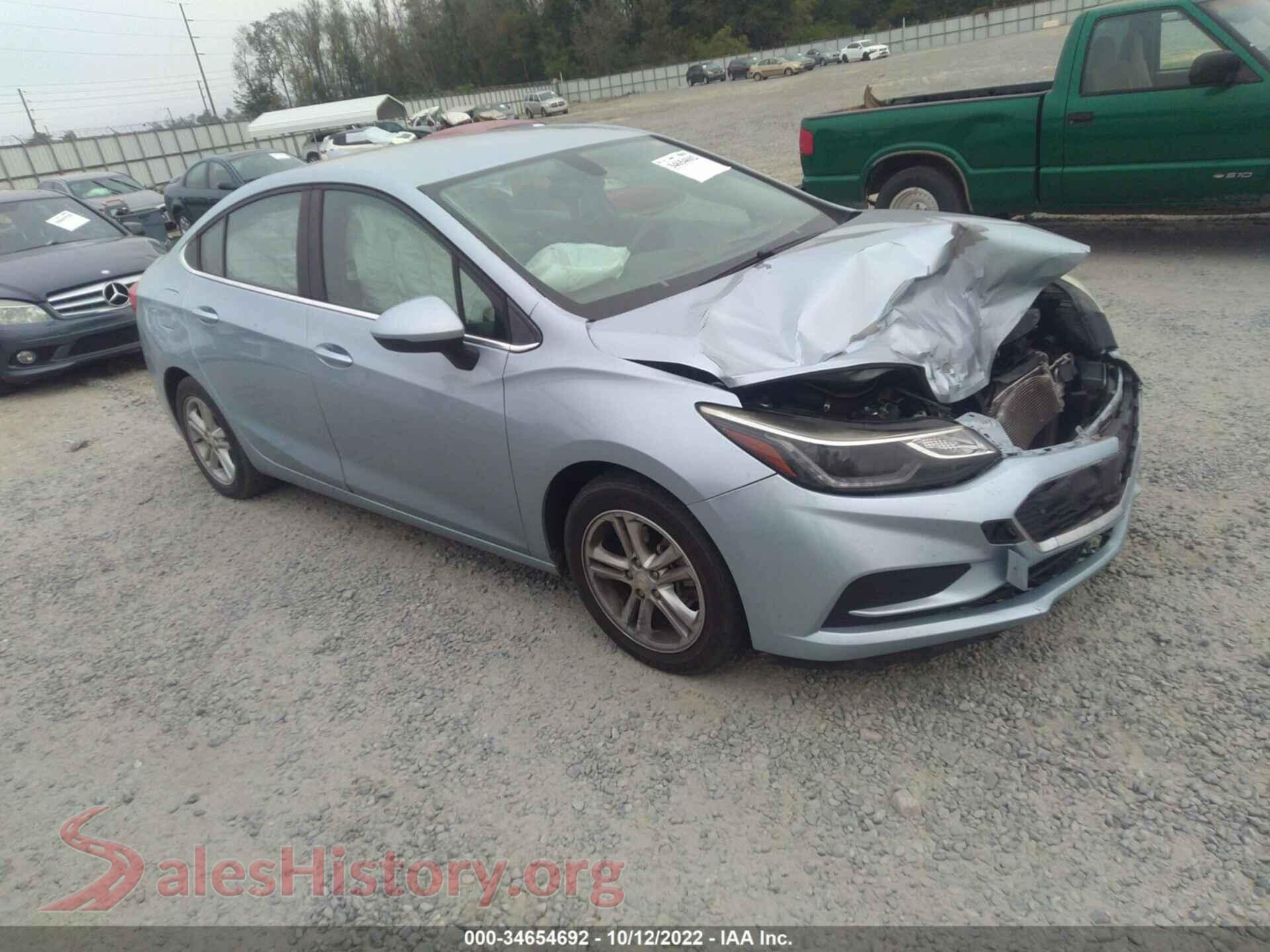 2017 CHEVROLET CRUZE — VIN 1G1BE5SM5H7274362