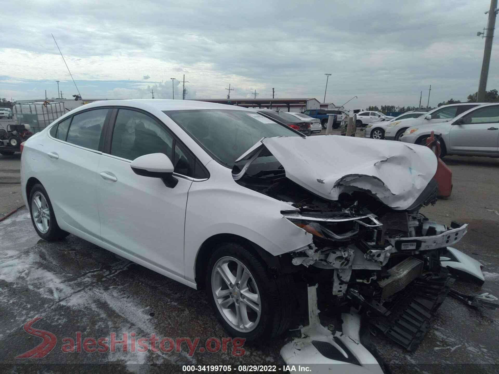 2018 CHEVROLET CRUZE — VIN 1G1BE5SM5J7159394