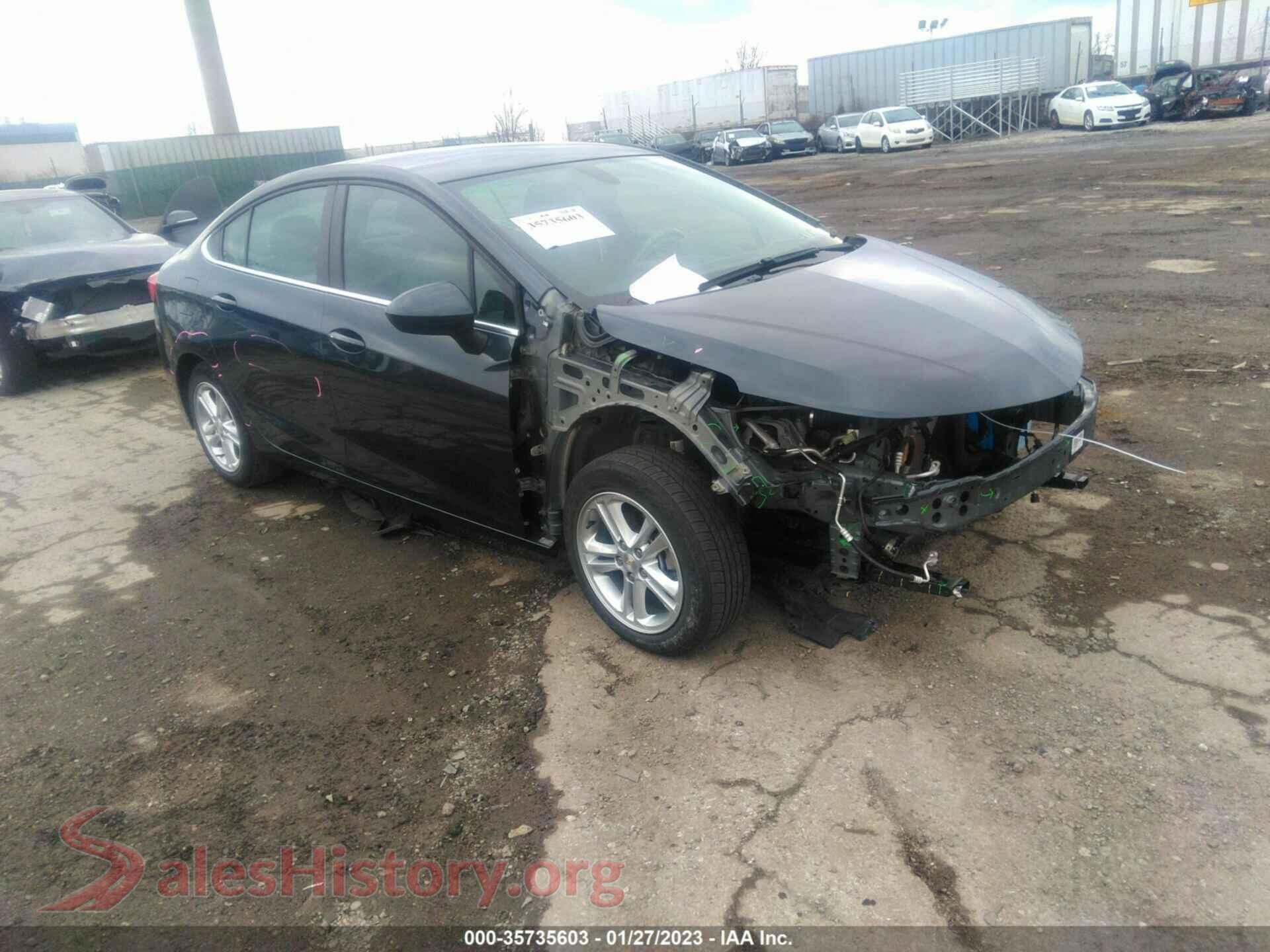 2018 CHEVROLET CRUZE — VIN 1G1BE5SM5J7160674