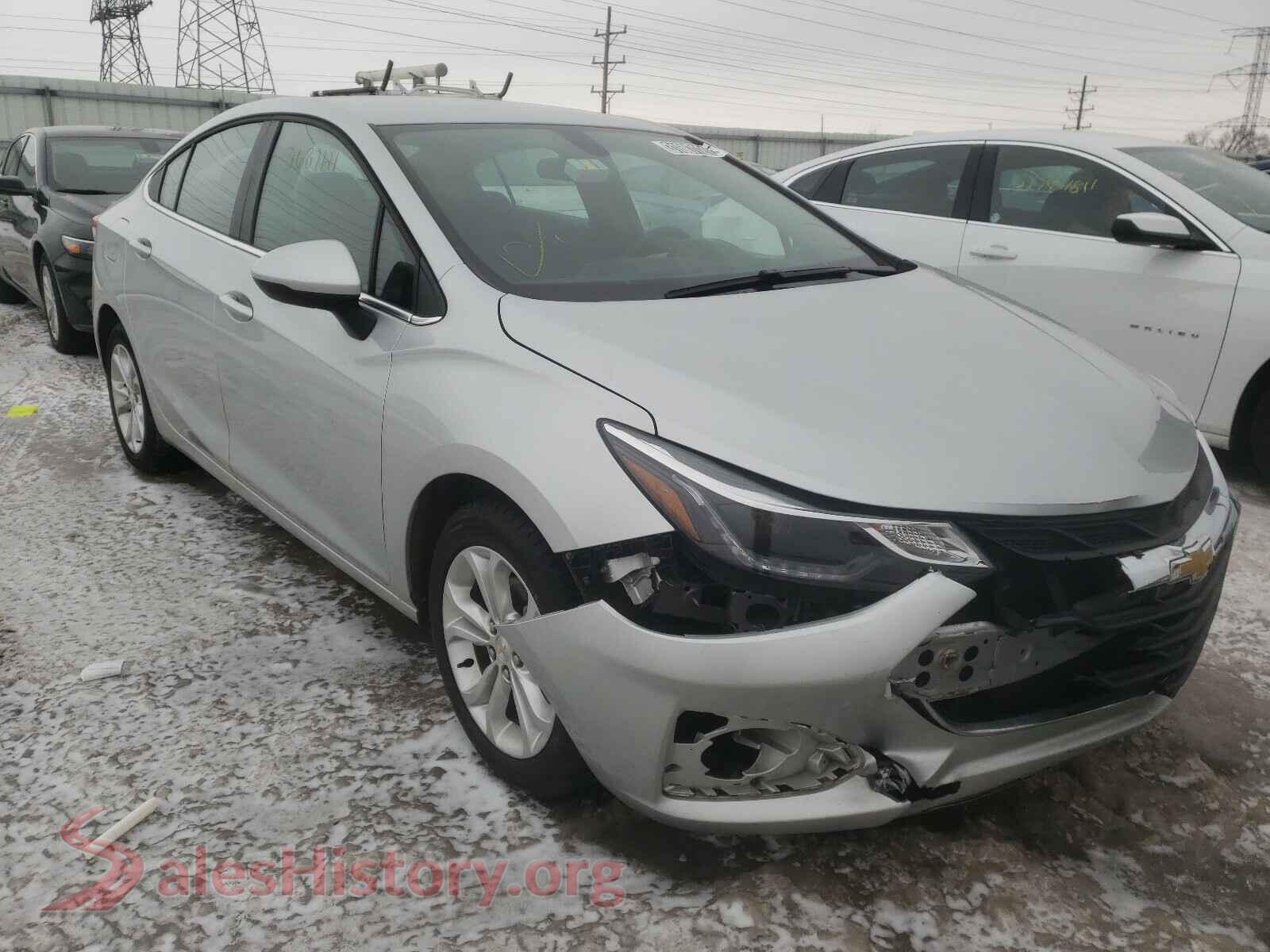2019 CHEVROLET CRUZE — VIN 1G1BE5SM6K7145943