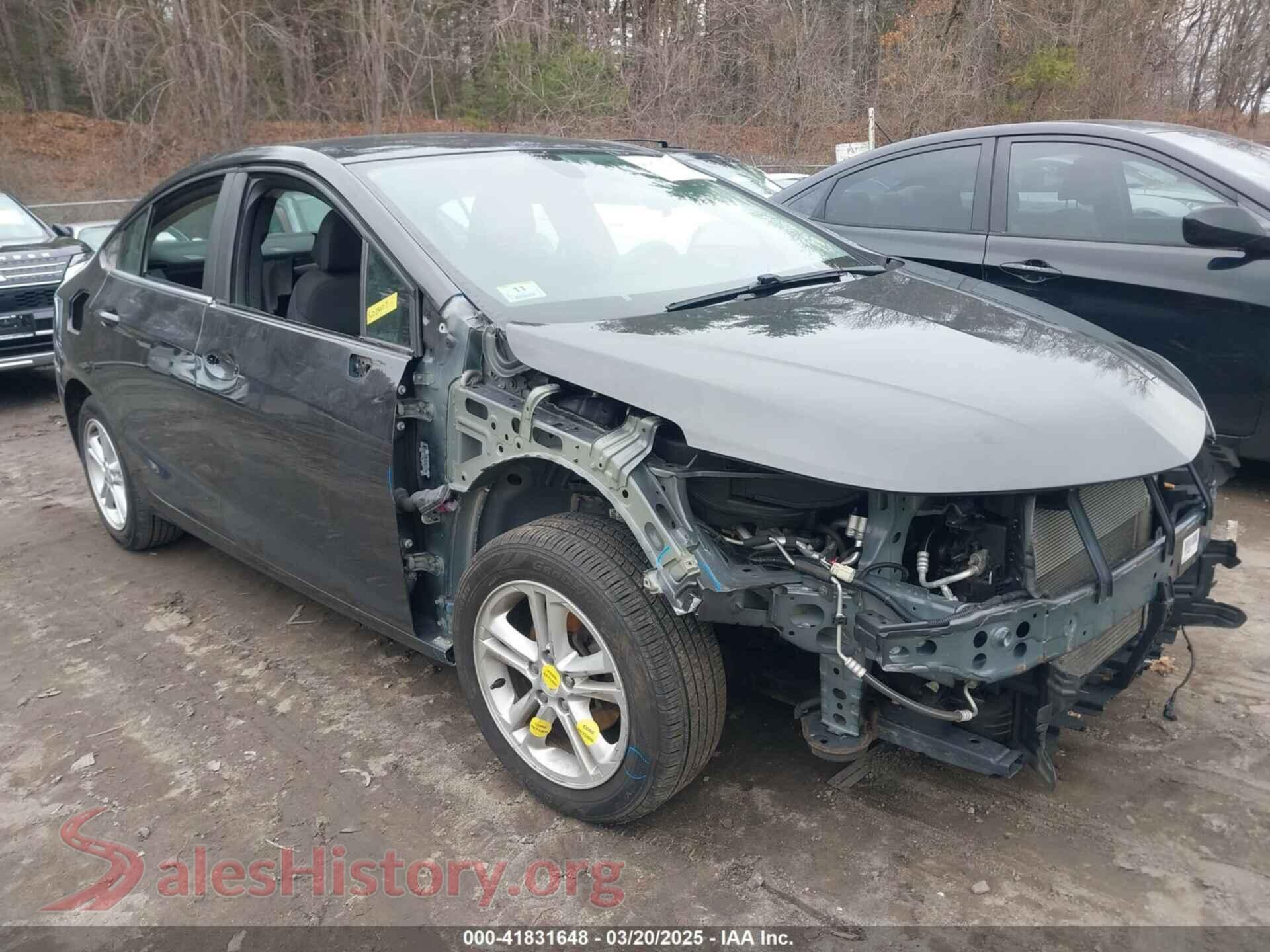 2017 CHEVROLET CRUZE — VIN 1G1BE5SM7H7134443