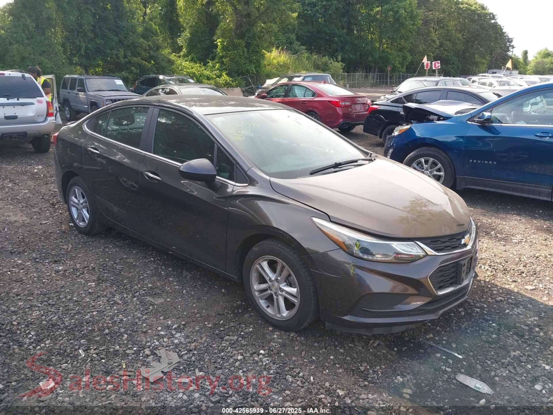 2016 CHEVROLET CRUZE — VIN 1G1BE5SM9G7328373
