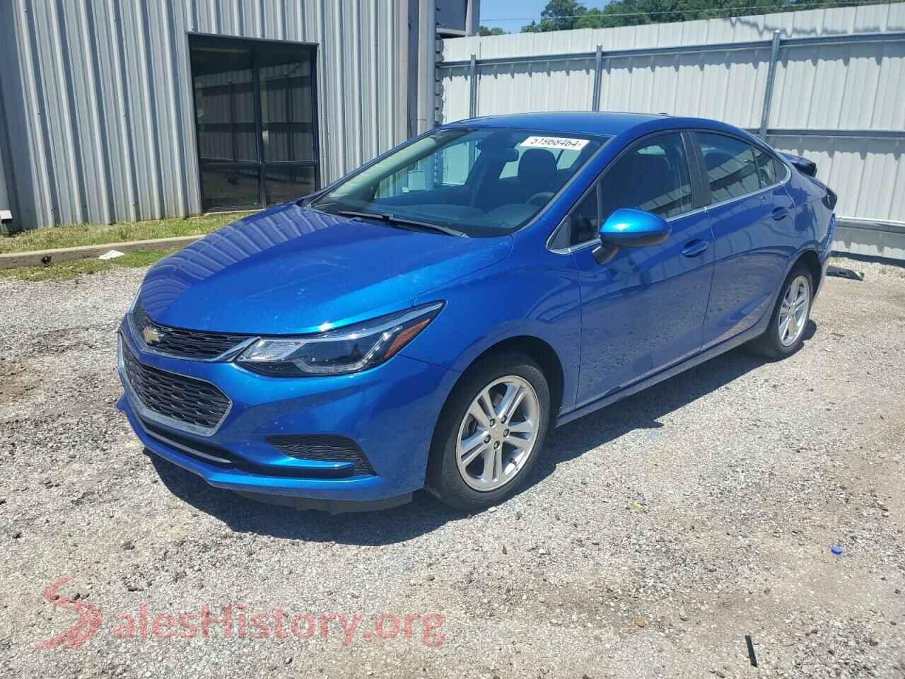 2017 CHEVROLET CRUZE — VIN 1G1BE5SM9H7148344