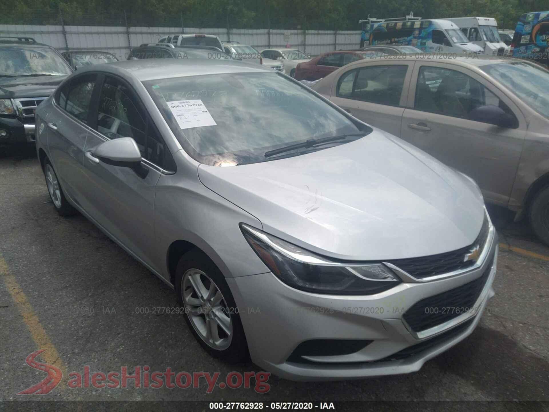 2017 CHEVROLET CRUZE — VIN 1G1BE5SMXH7173740