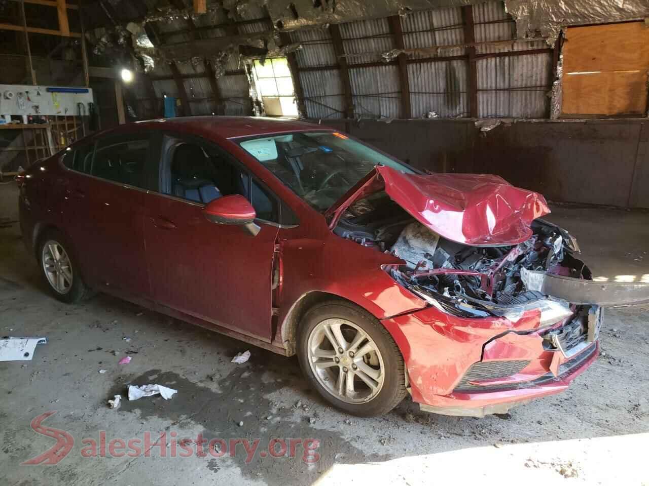 2018 CHEVROLET CRUZE — VIN 1G1BE5SMXJ7105069