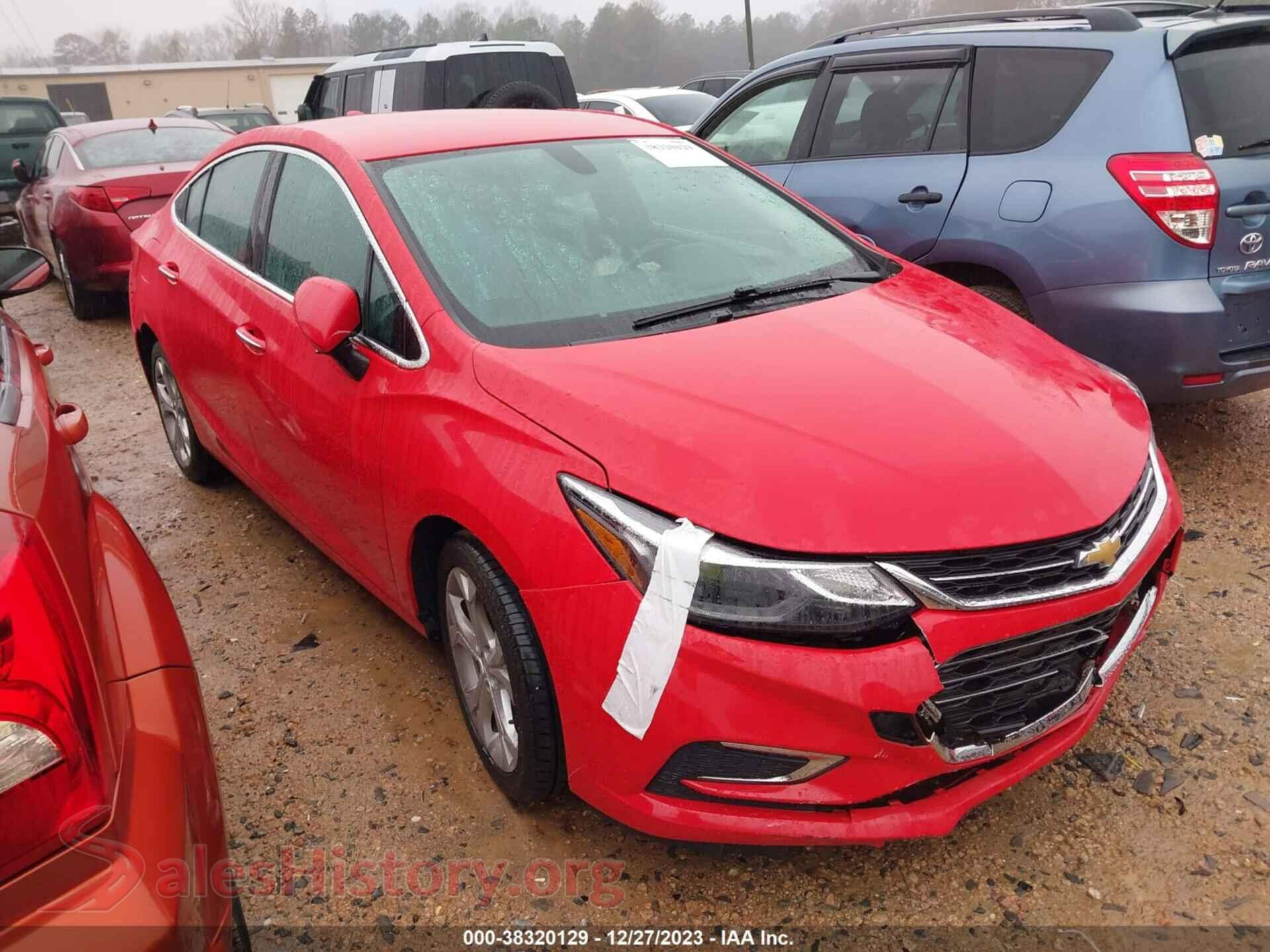 2017 CHEVROLET CRUZE — VIN 1G1BF5SM6H7110020