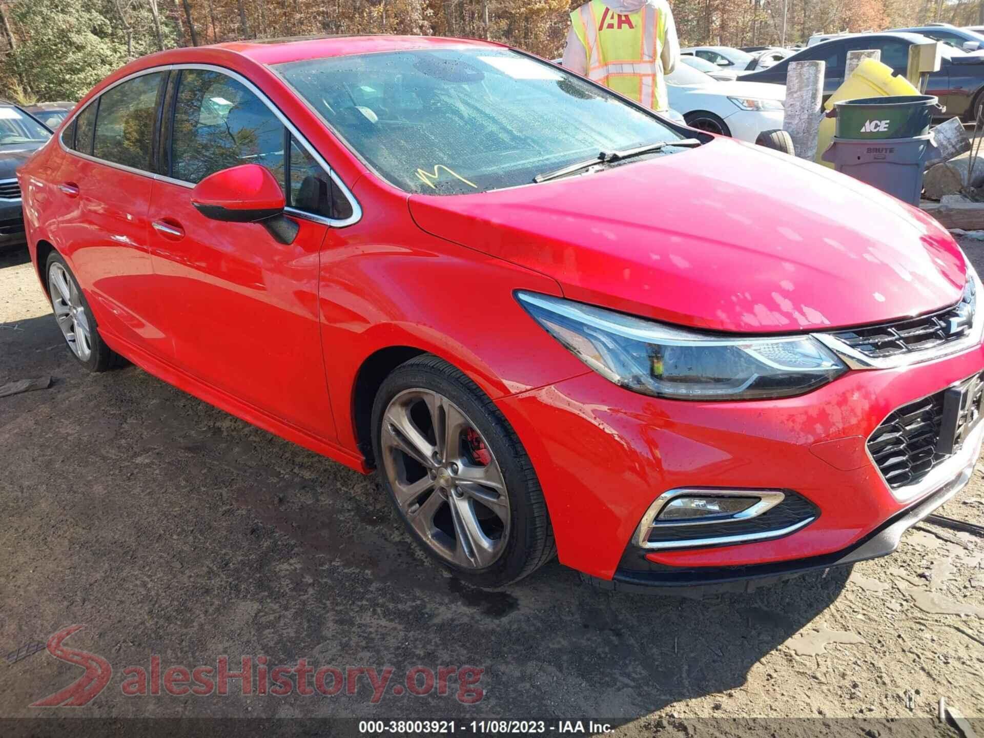 2017 CHEVROLET CRUZE — VIN 1G1BF5SM8H7280654