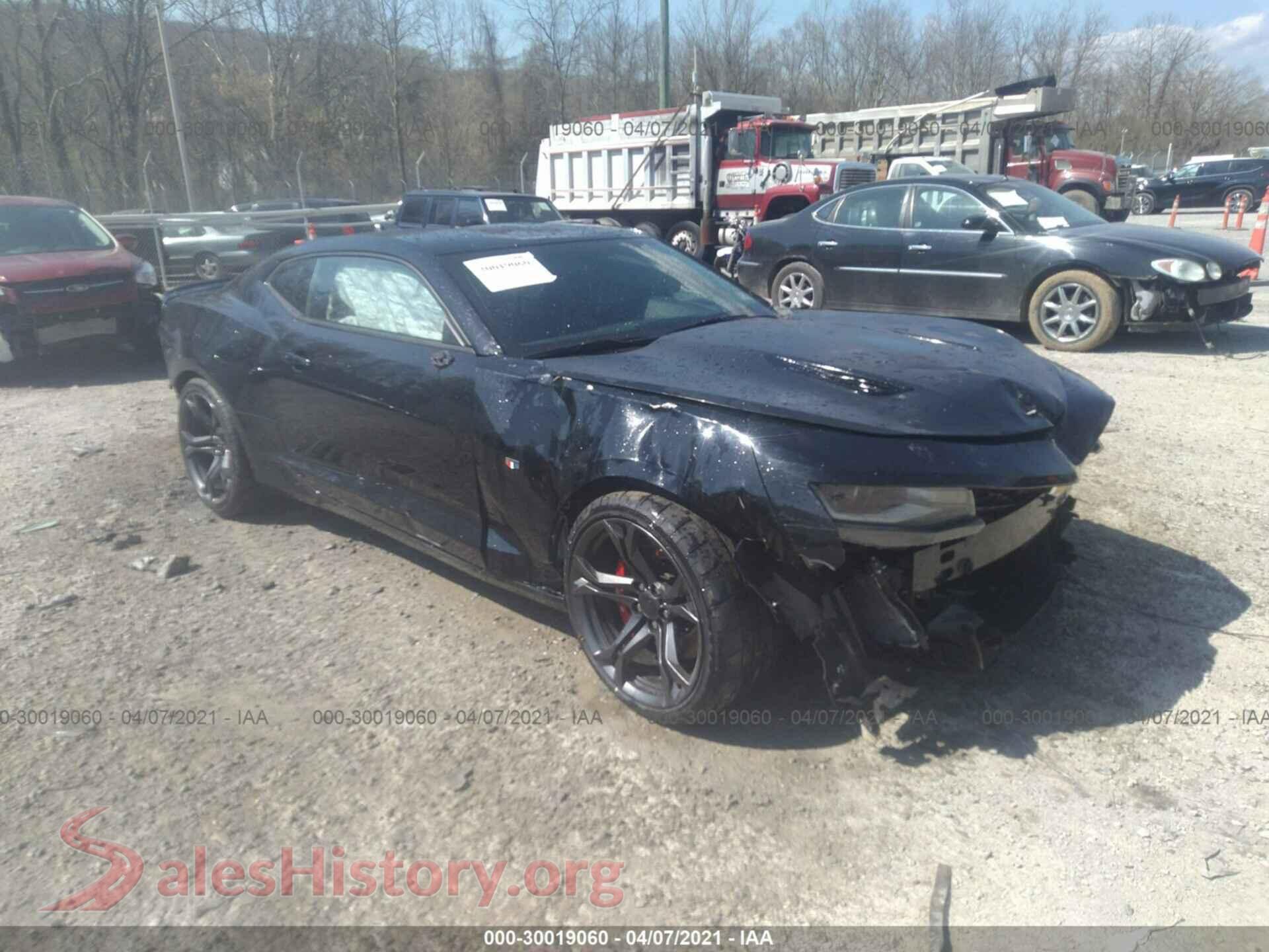 2017 CHEVROLET CAMARO — VIN 1G1FE1R75H0209580