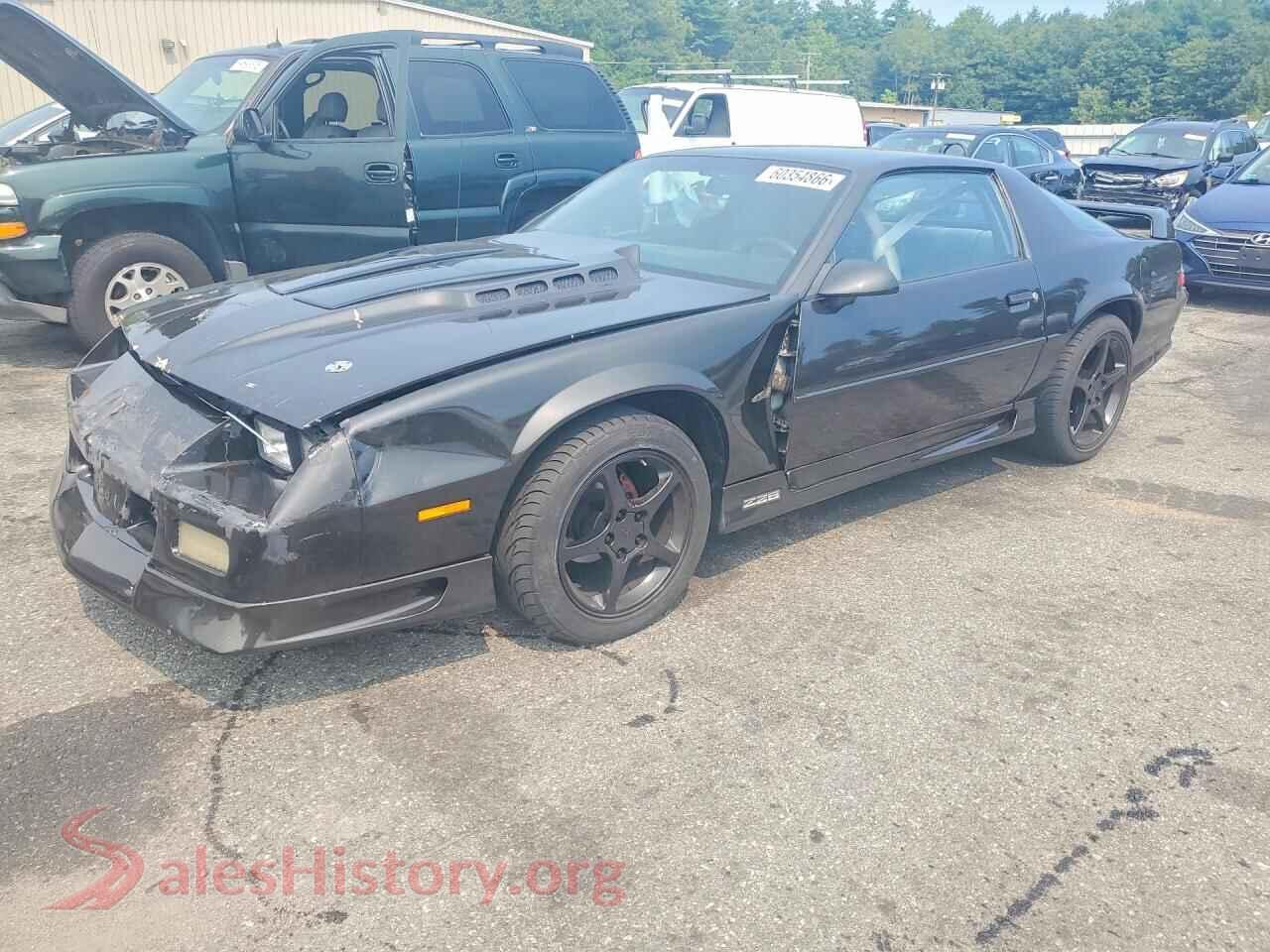 1991 CHEVROLET CAMARO — VIN 1G1FP2389ML101960