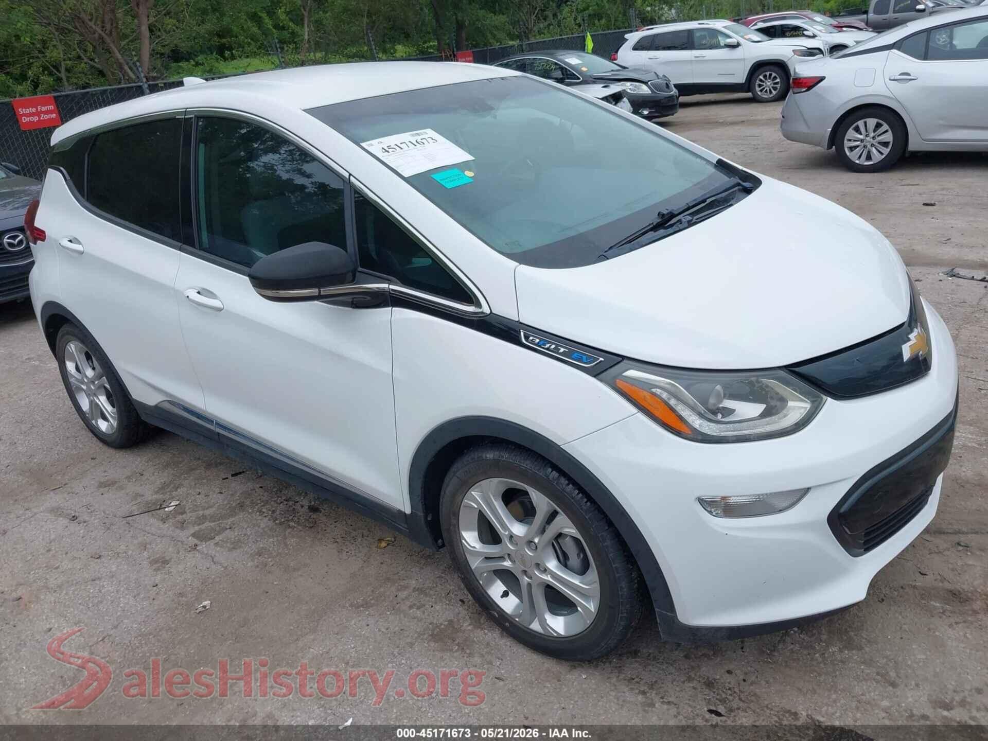 2017 CHEVROLET BOLT EV — VIN 1G1FW6S01H4181941
