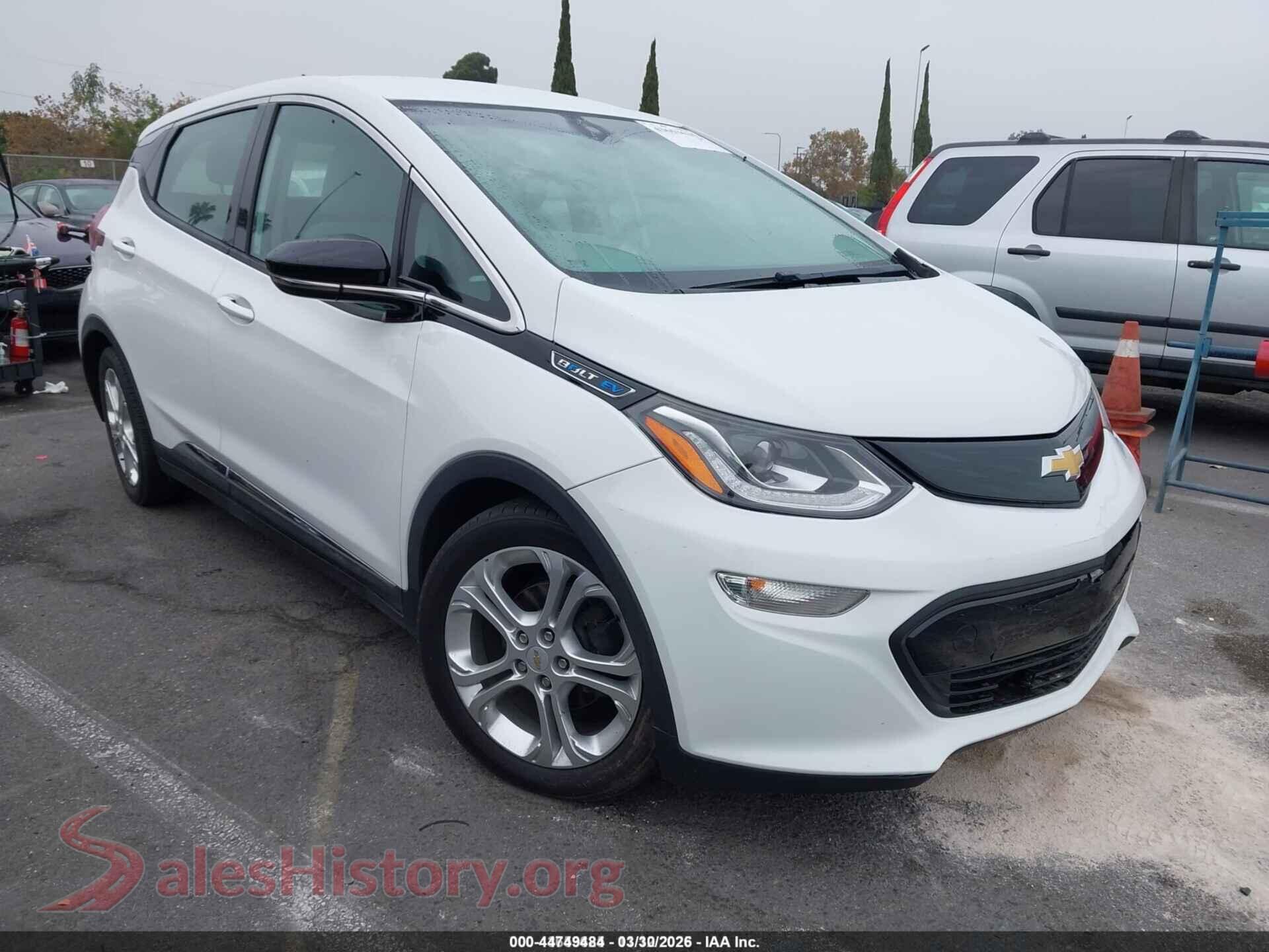 2018 CHEVROLET BOLT EV — VIN 1G1FW6S03J4112562