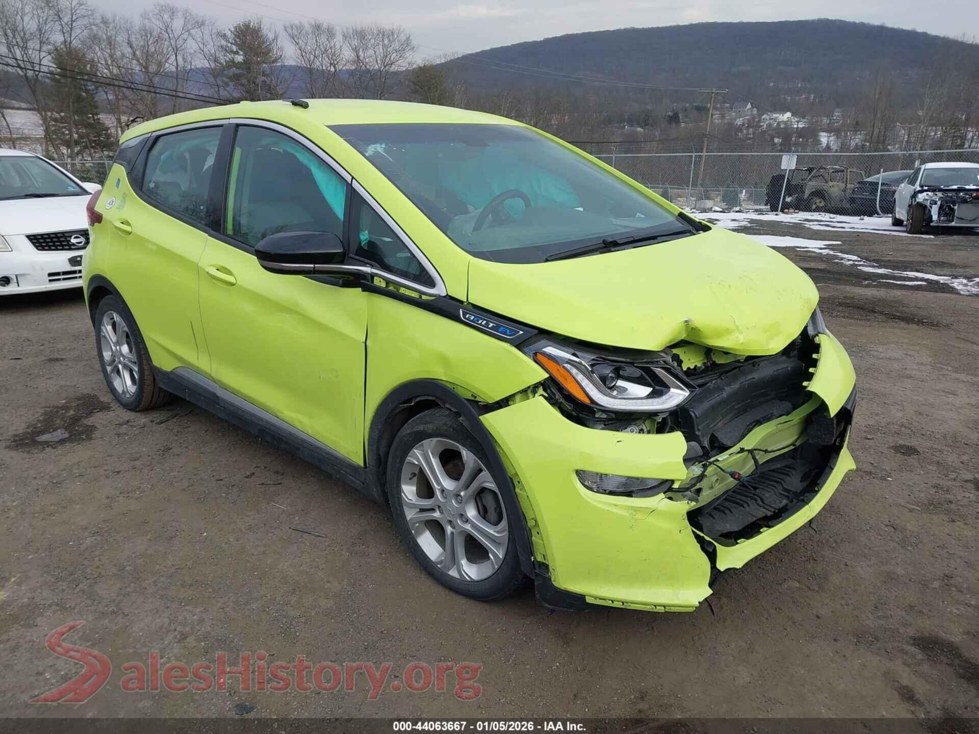 2019 CHEVROLET BOLT EV — VIN 1G1FY6S02K4106652