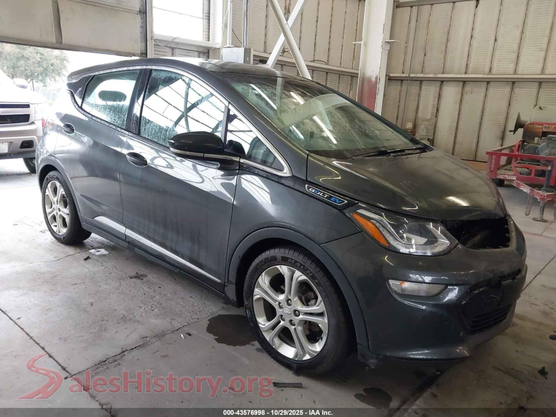 2019 CHEVROLET BOLT EV — VIN 1G1FY6S09K4123447