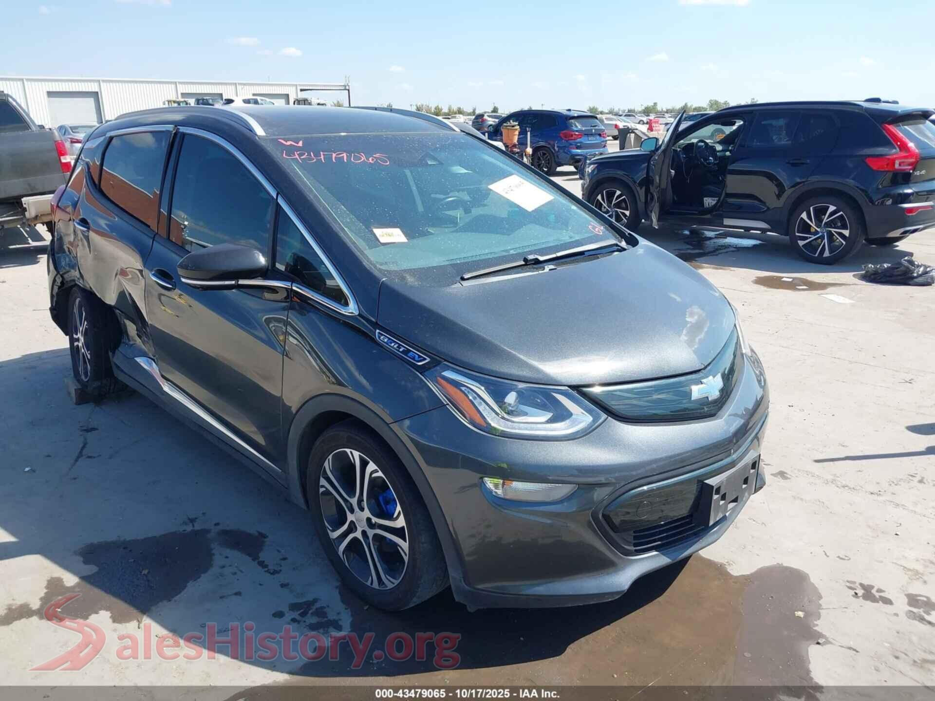 2019 CHEVROLET BOLT EV — VIN 1G1FZ6S06K4114749