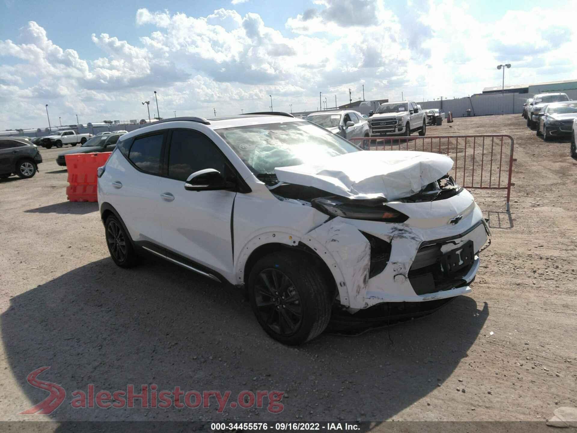 2022 CHEVROLET BOLT EUV — VIN 1G1FZ6S06N4129725