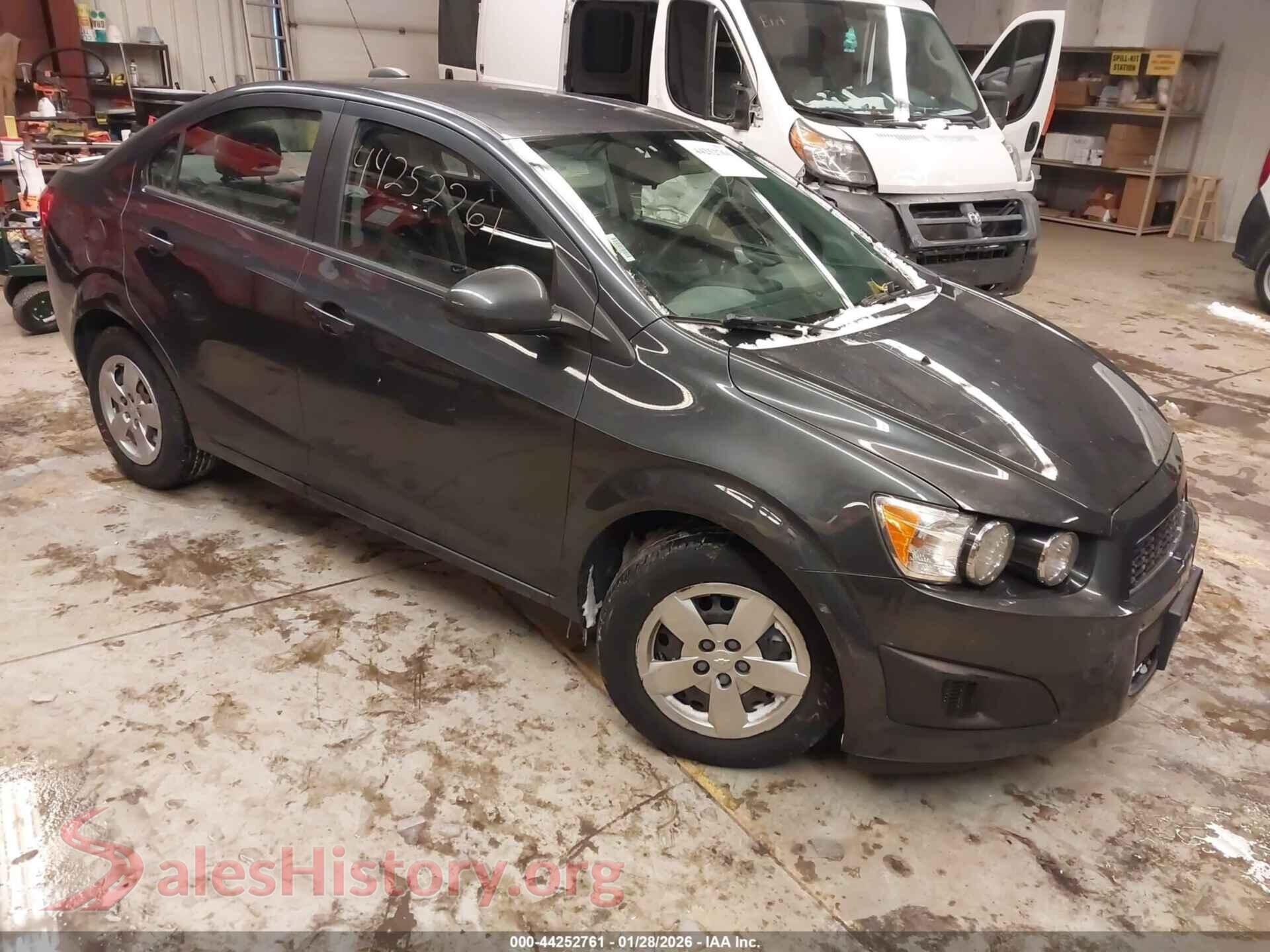 2016 CHEVROLET SONIC — VIN 1G1JA5SG4G4133333