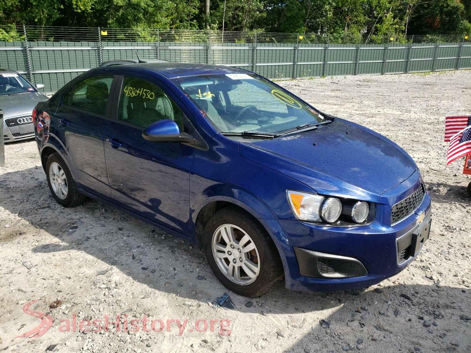 2012 CHEVROLET SONIC — VIN 1G1JB5SH5C4226751