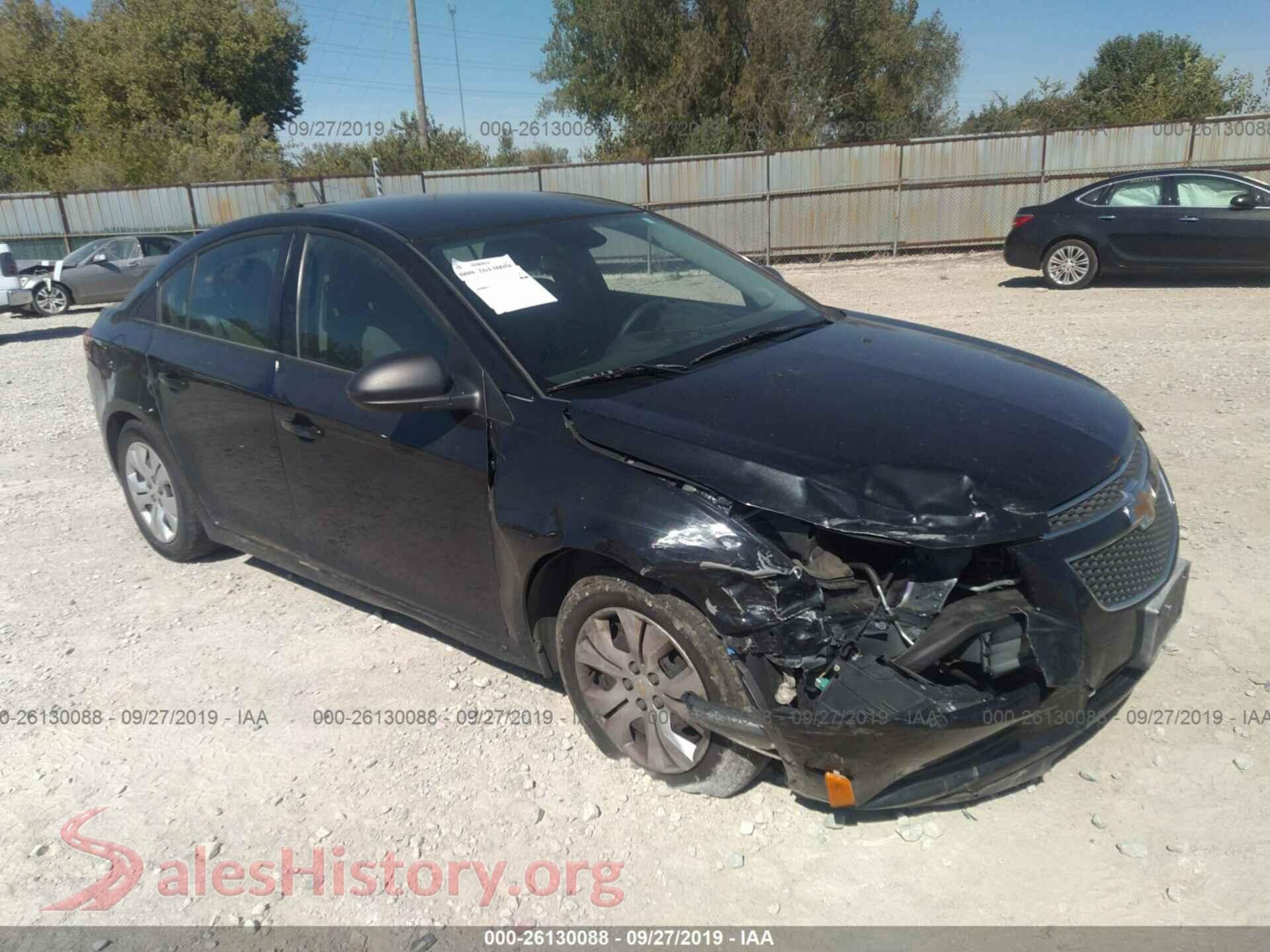 2013 CHEVROLET CRUZE — VIN 1G1PA5SHXD7158511