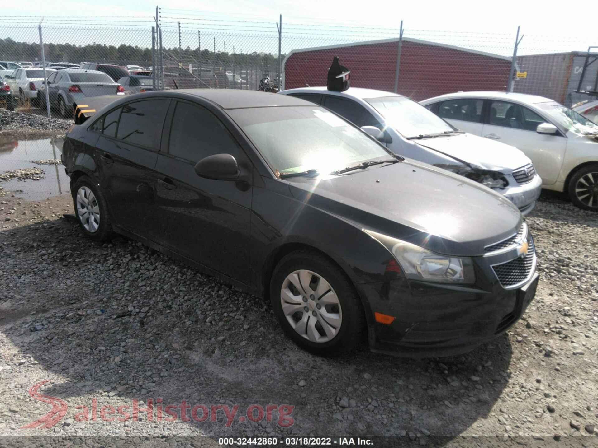 2013 CHEVROLET CRUZE — VIN 1G1PB5SG8D7234098