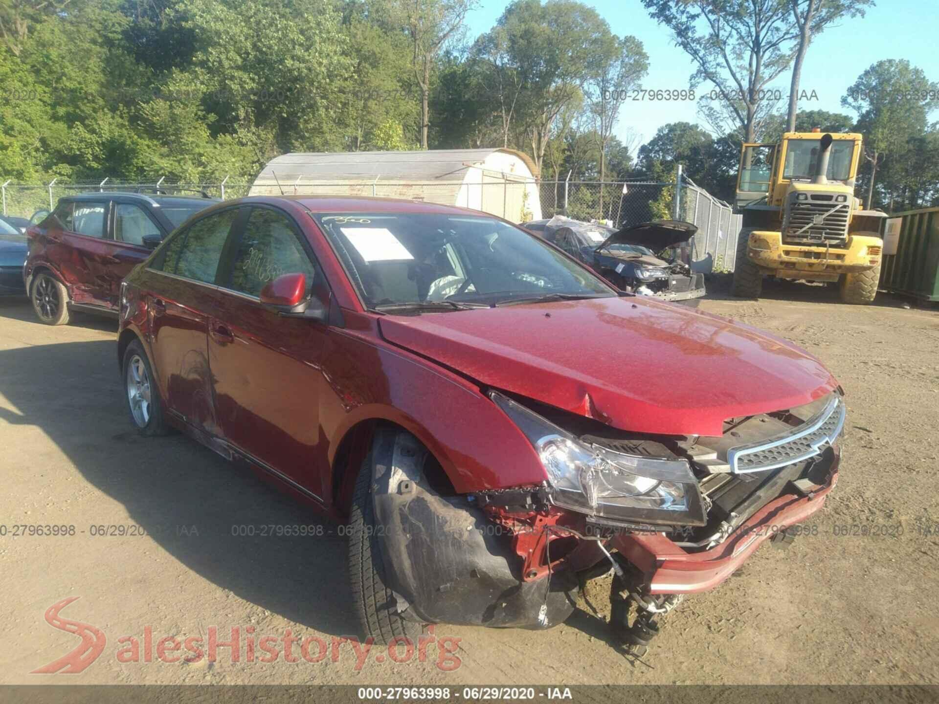 2014 CHEVROLET CRUZE — VIN 1G1PC5SB9E7400521