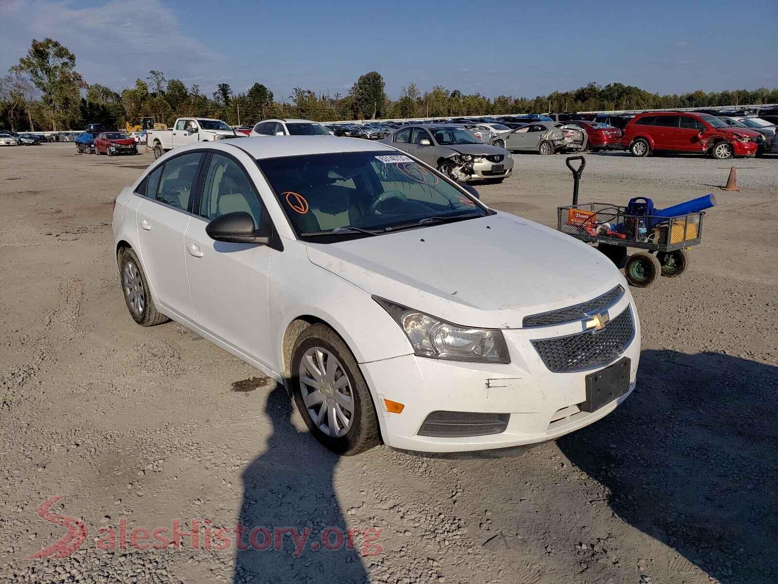 2011 CHEVROLET CRUZE — VIN 1G1PC5SH8B7249980
