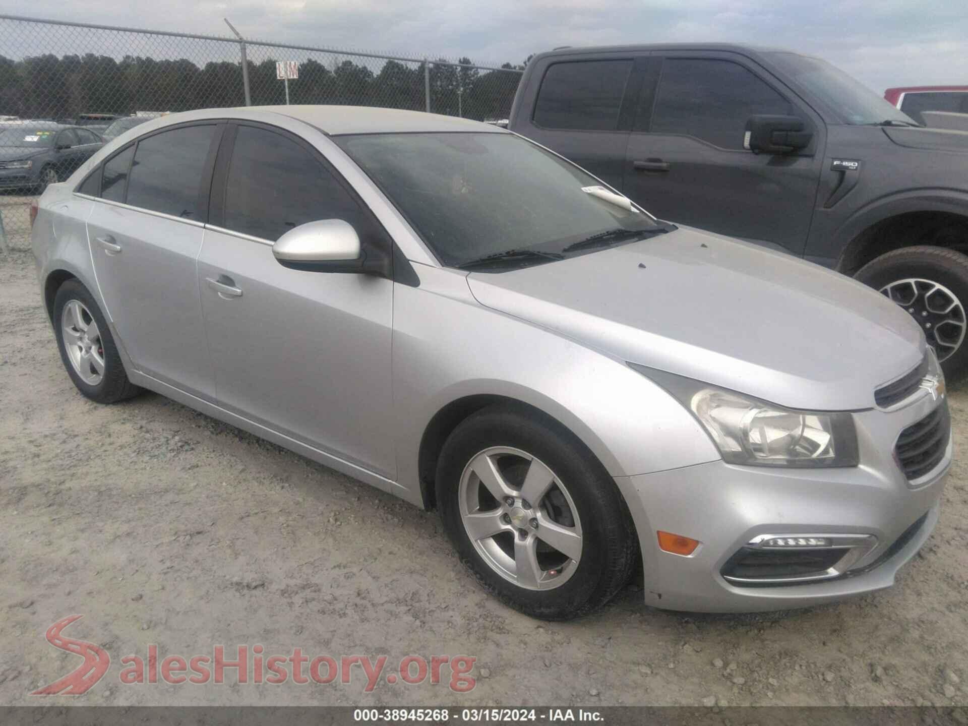 2016 CHEVROLET CRUZE LIMITED — VIN 1G1PE5SB5G7148263