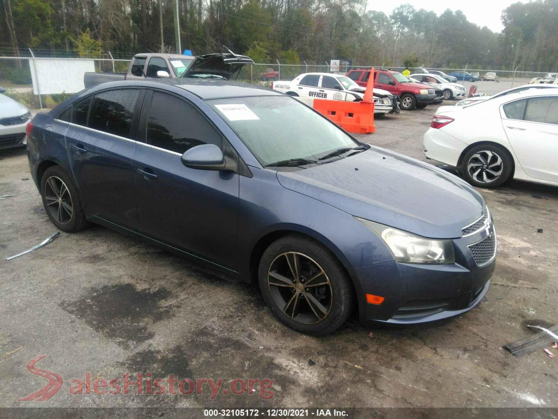2013 CHEVROLET CRUZE — VIN 1G1PE5SB6D7126901