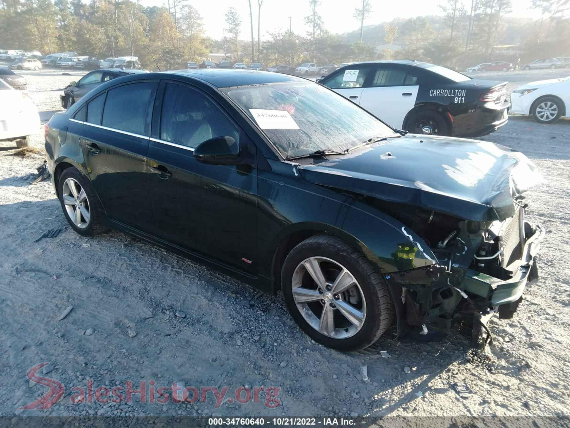 2015 CHEVROLET CRUZE — VIN 1G1PE5SB7F7123413