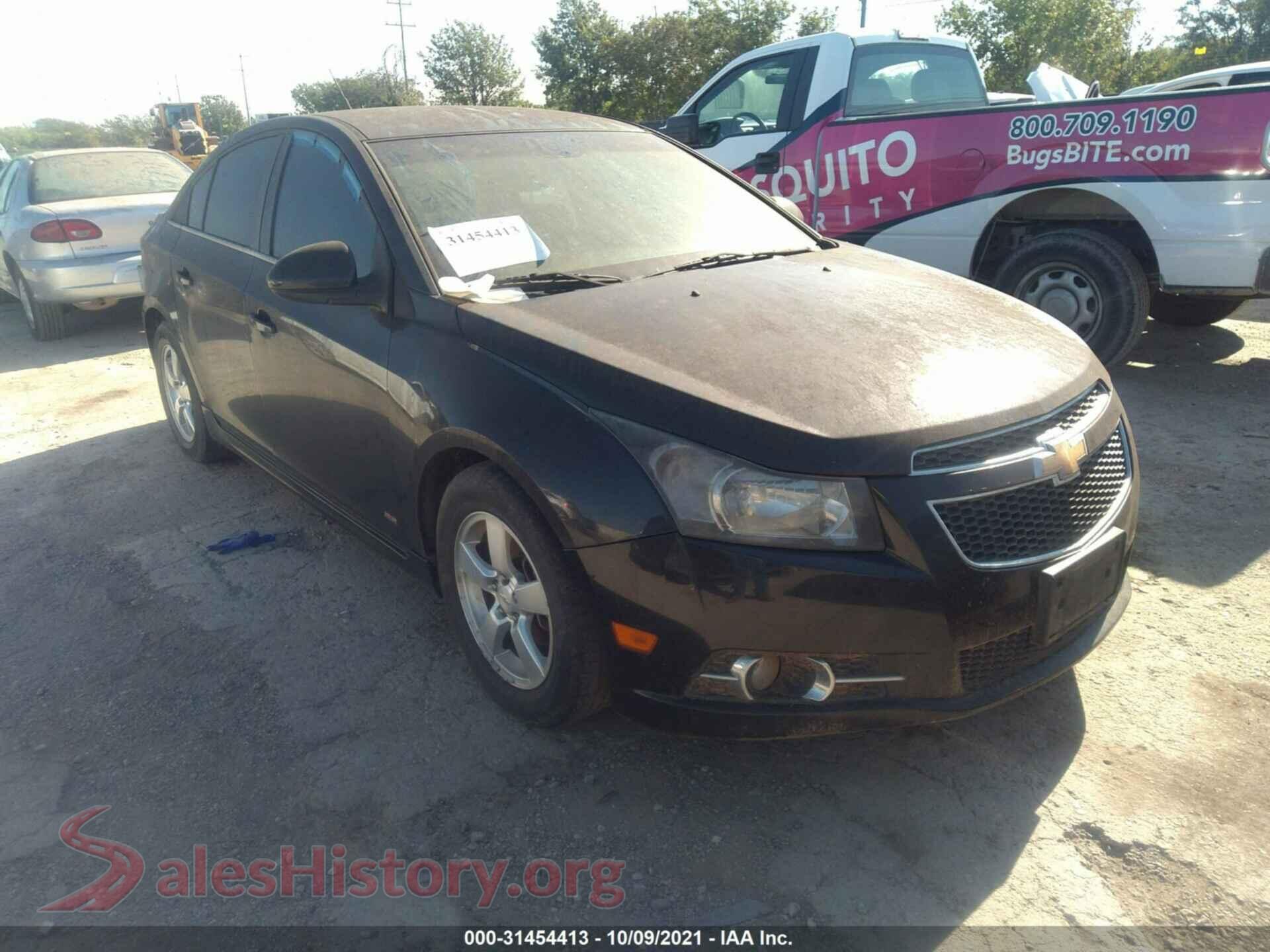 2011 CHEVROLET CRUZE — VIN 1G1PF5S92B7164570