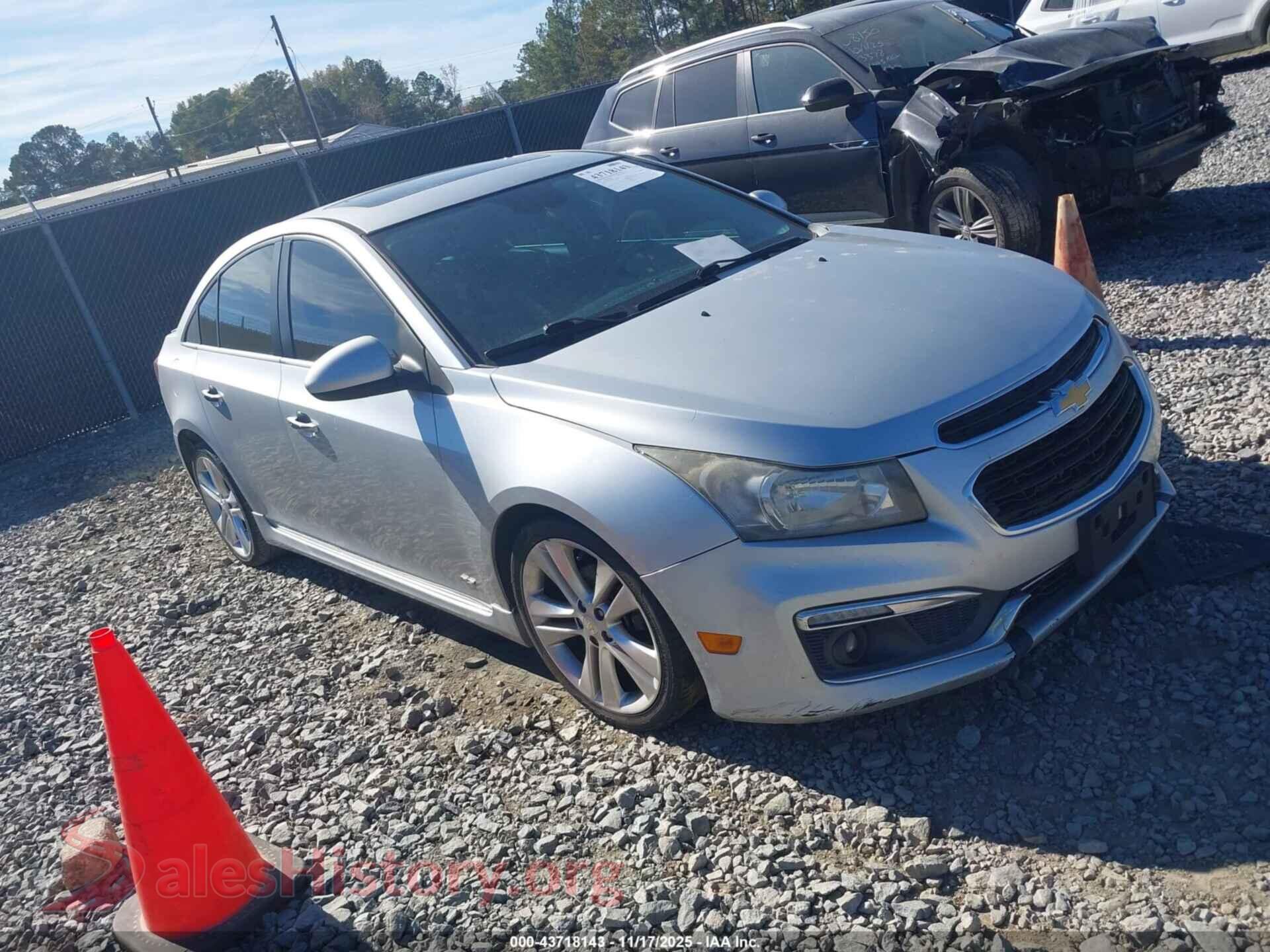 2016 CHEVROLET CRUZE LIMITED — VIN 1G1PG5SB8G7198603