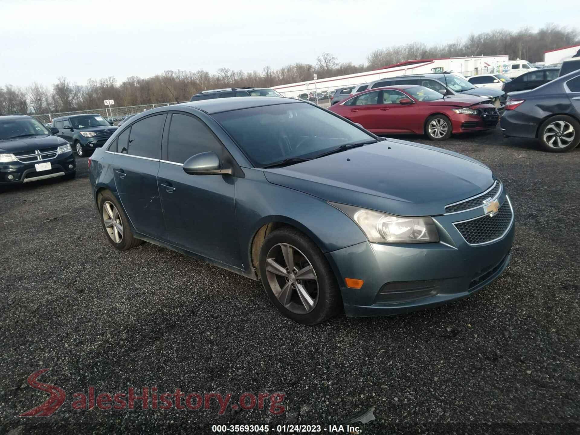 2012 CHEVROLET CRUZE — VIN 1G1PG5SC2C7303008