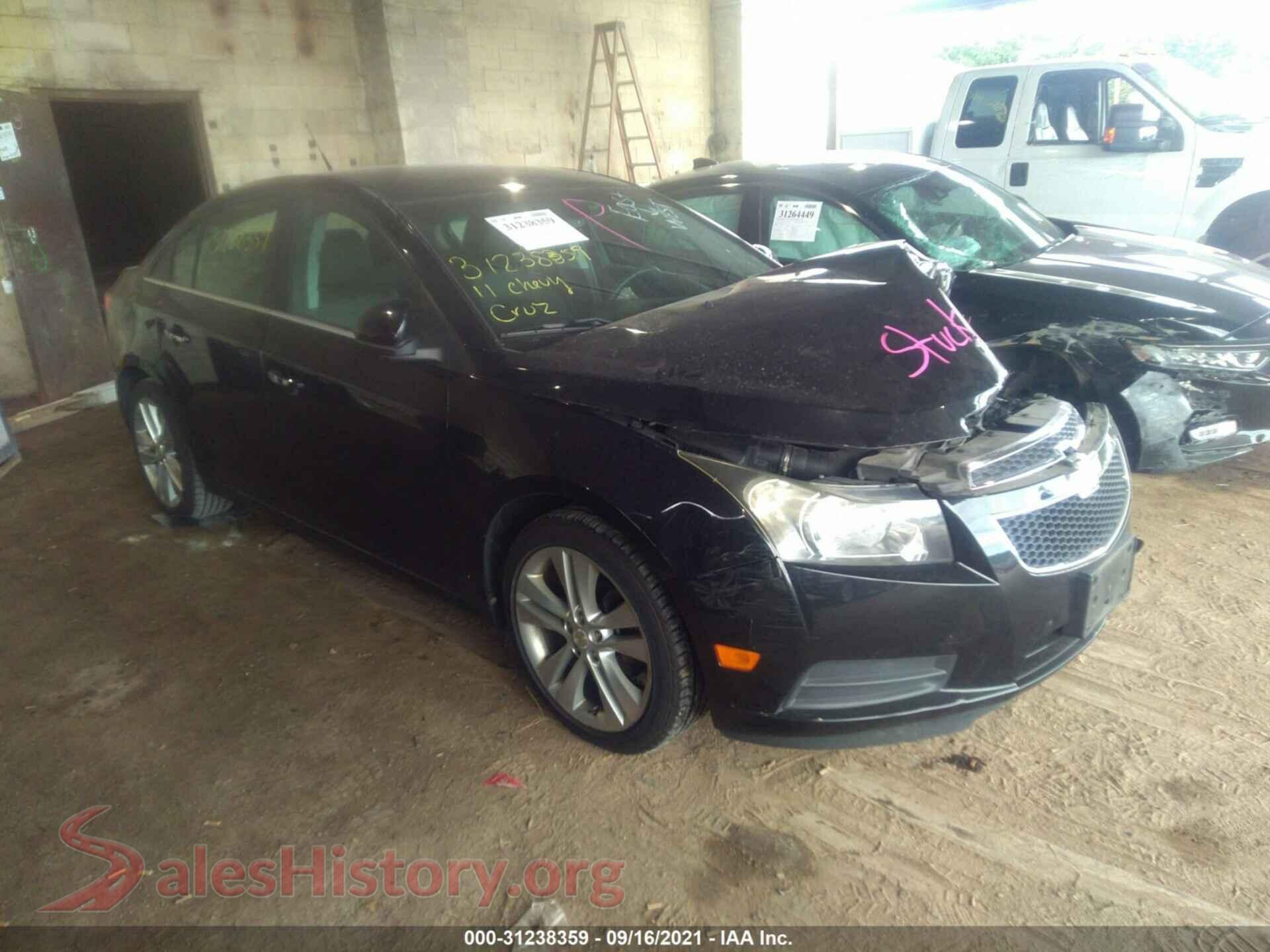 2011 CHEVROLET CRUZE — VIN 1G1PH5S92B7103181