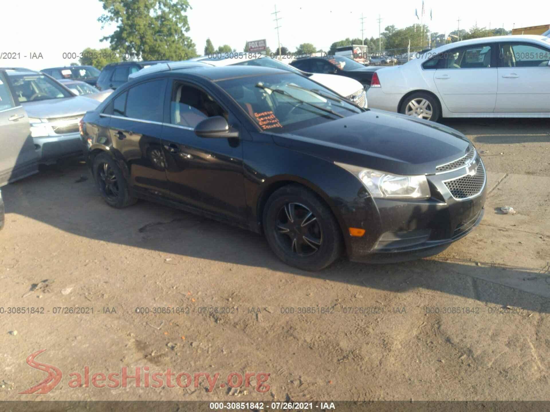 2012 CHEVROLET CRUZE — VIN 1G1PJ5SC2C7140944