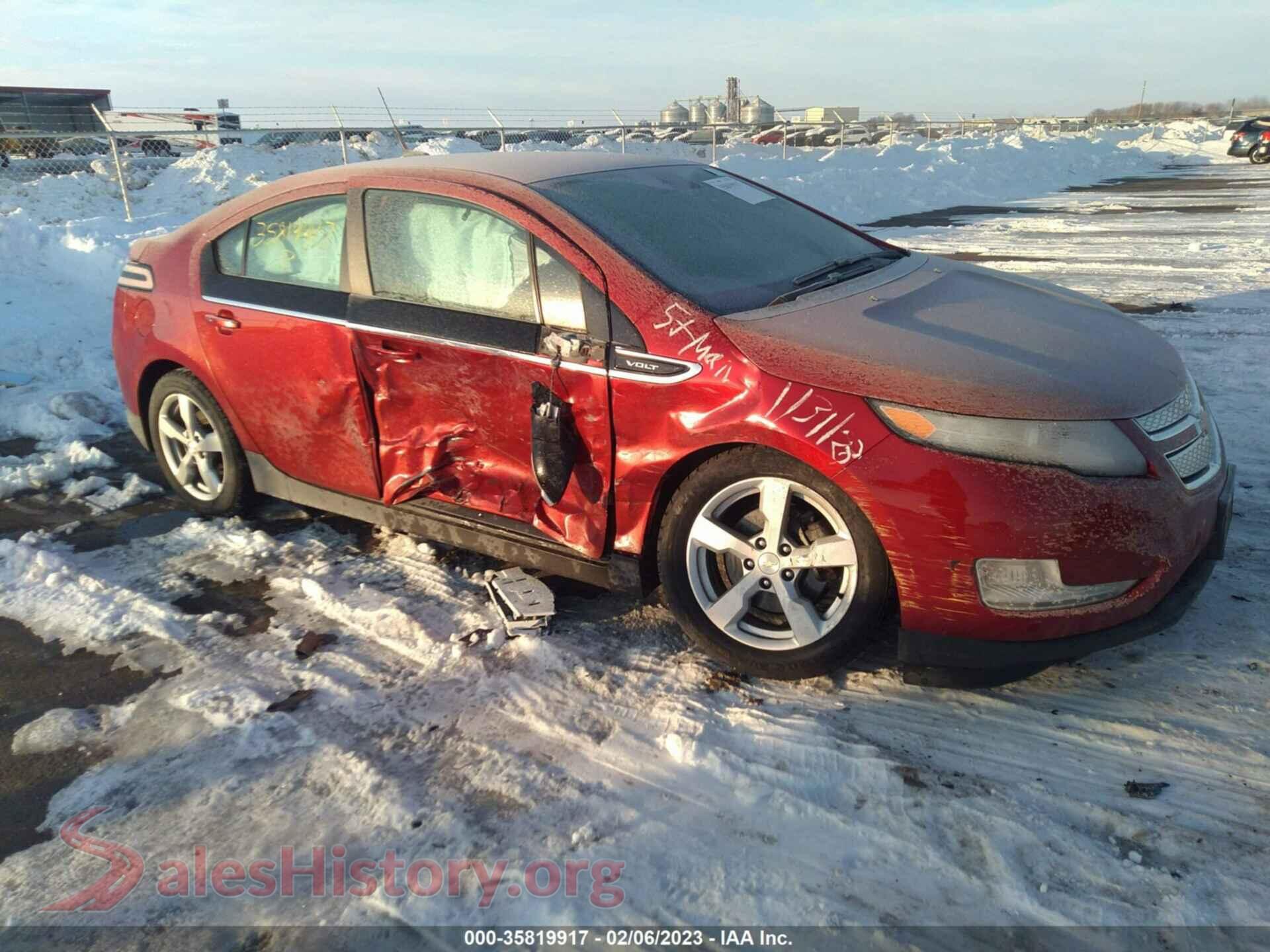 2014 CHEVROLET VOLT — VIN 1G1RA6E40EU146779