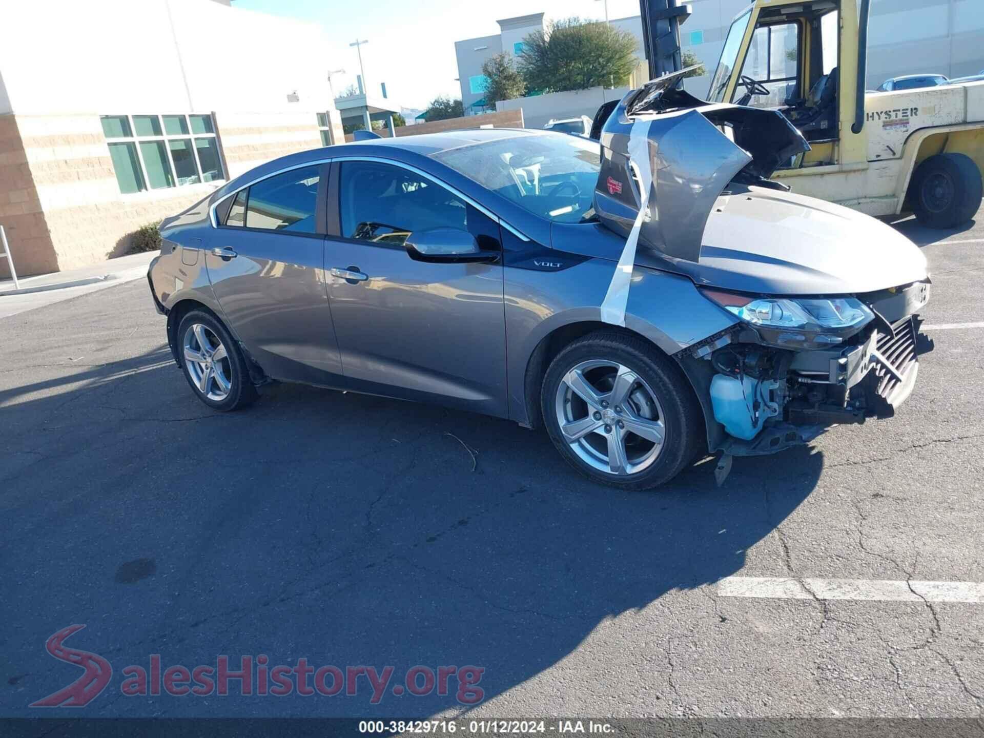 2018 CHEVROLET VOLT — VIN 1G1RC6S53JU120064