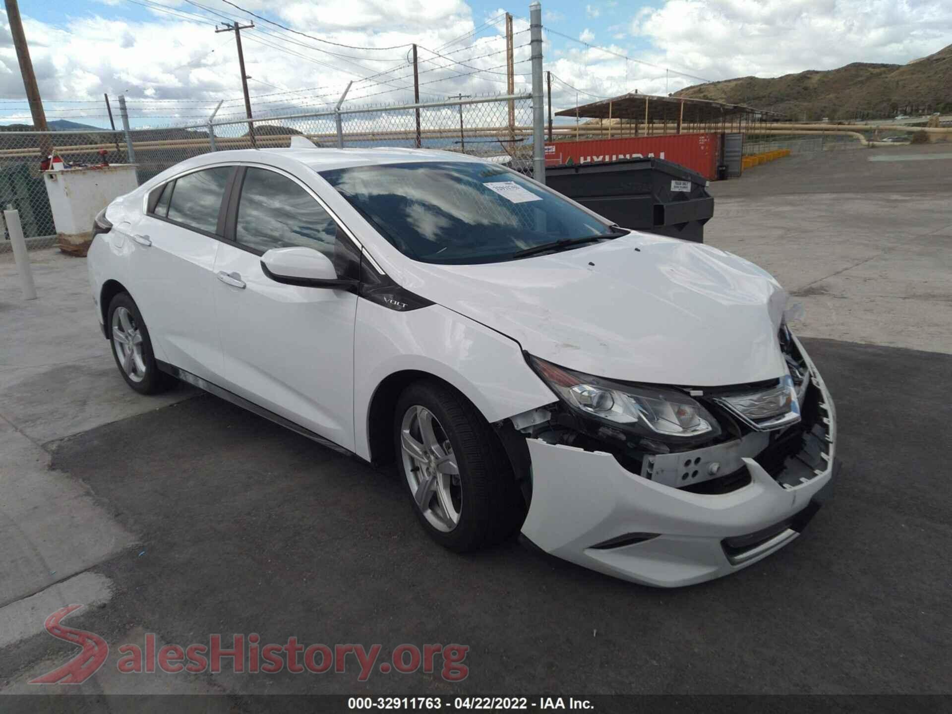 2019 CHEVROLET VOLT — VIN 1G1RC6S54KU127302