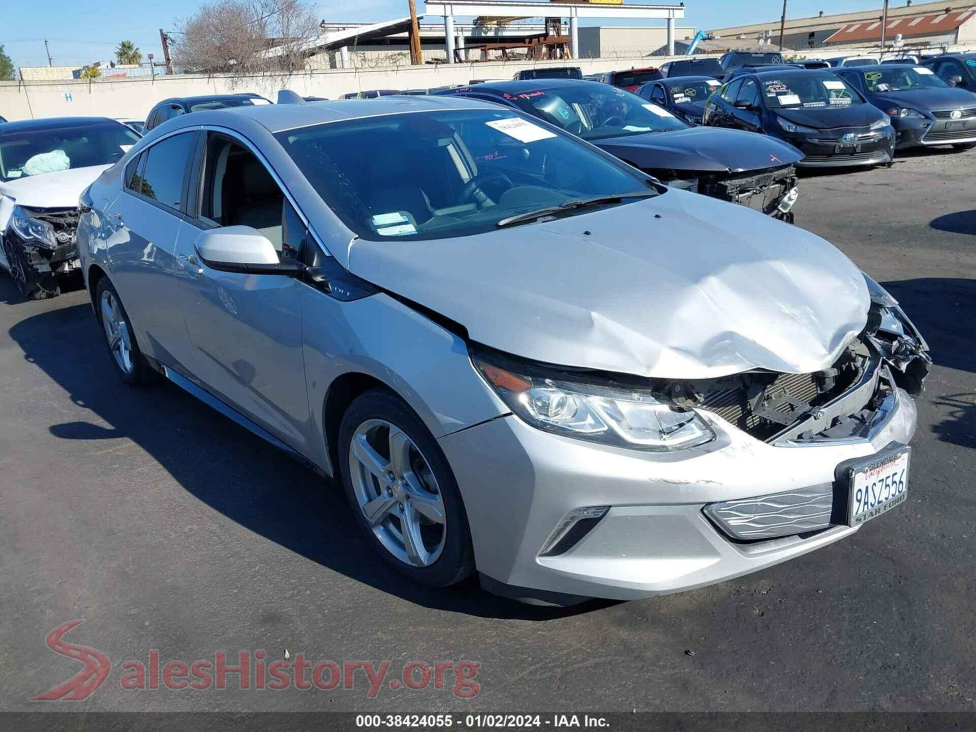 2018 CHEVROLET VOLT — VIN 1G1RC6S55JU127632