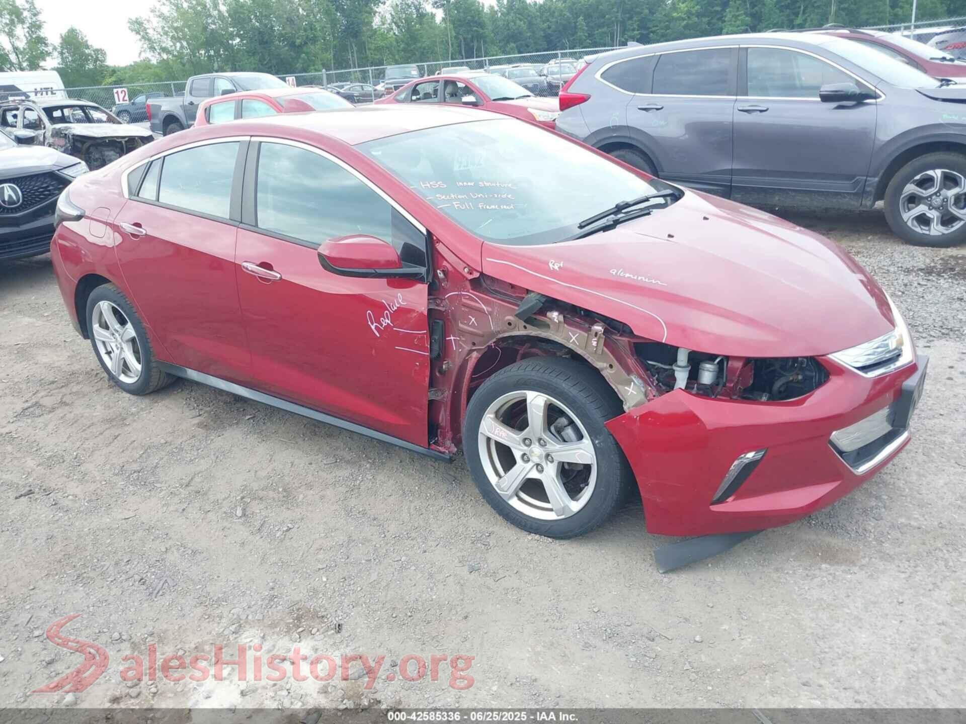 2018 CHEVROLET VOLT — VIN 1G1RC6S58JU151133